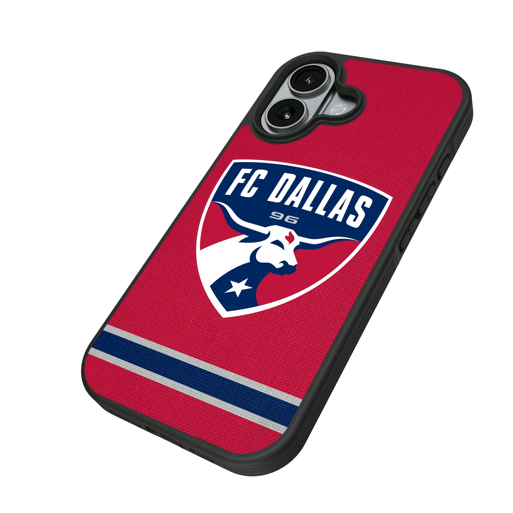 FC Dallas Stripe iPhone Bump Phone Case for Apple iPhone - Isometric View#Device_iPhone 17