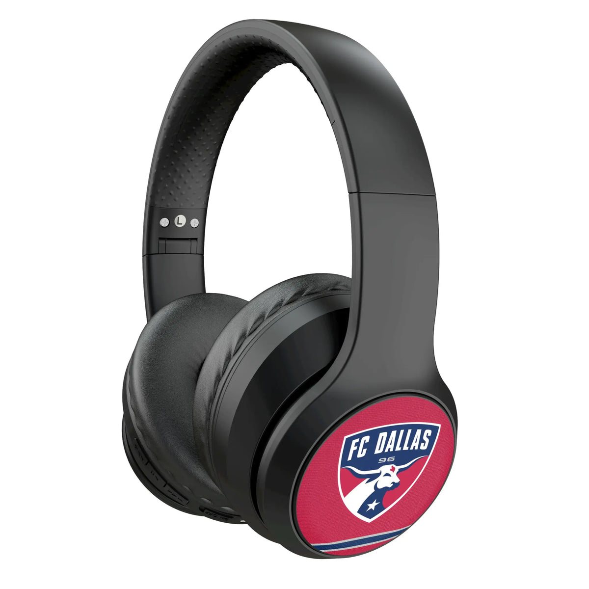 FC Dallas Stripe Wireless Over-Ear Headphones With Case