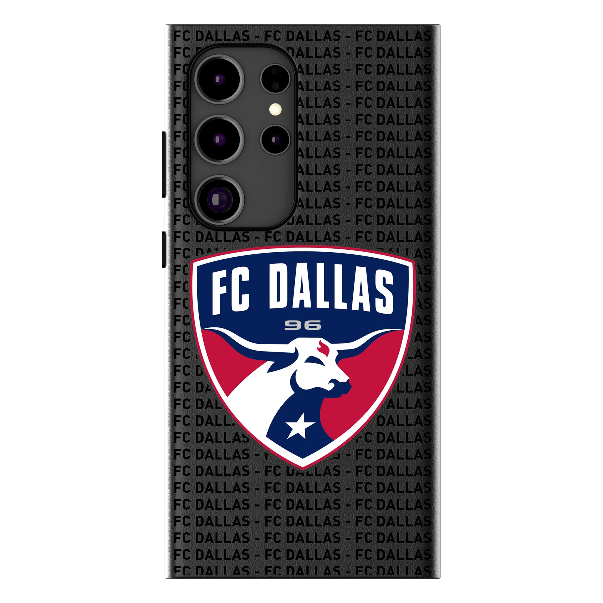 FC Dallas Text Backdrop Galaxy MagSafe Compatible Phone Case for Samsung Galaxy