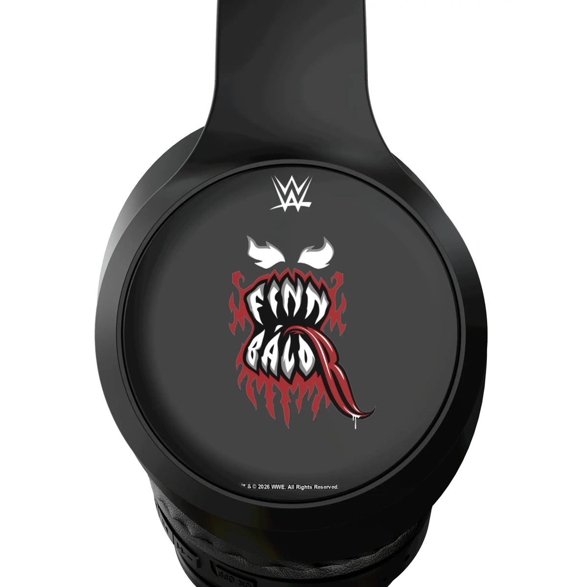 Finn Balor Clean Wireless Over-Ear Headphones With Case - Detail