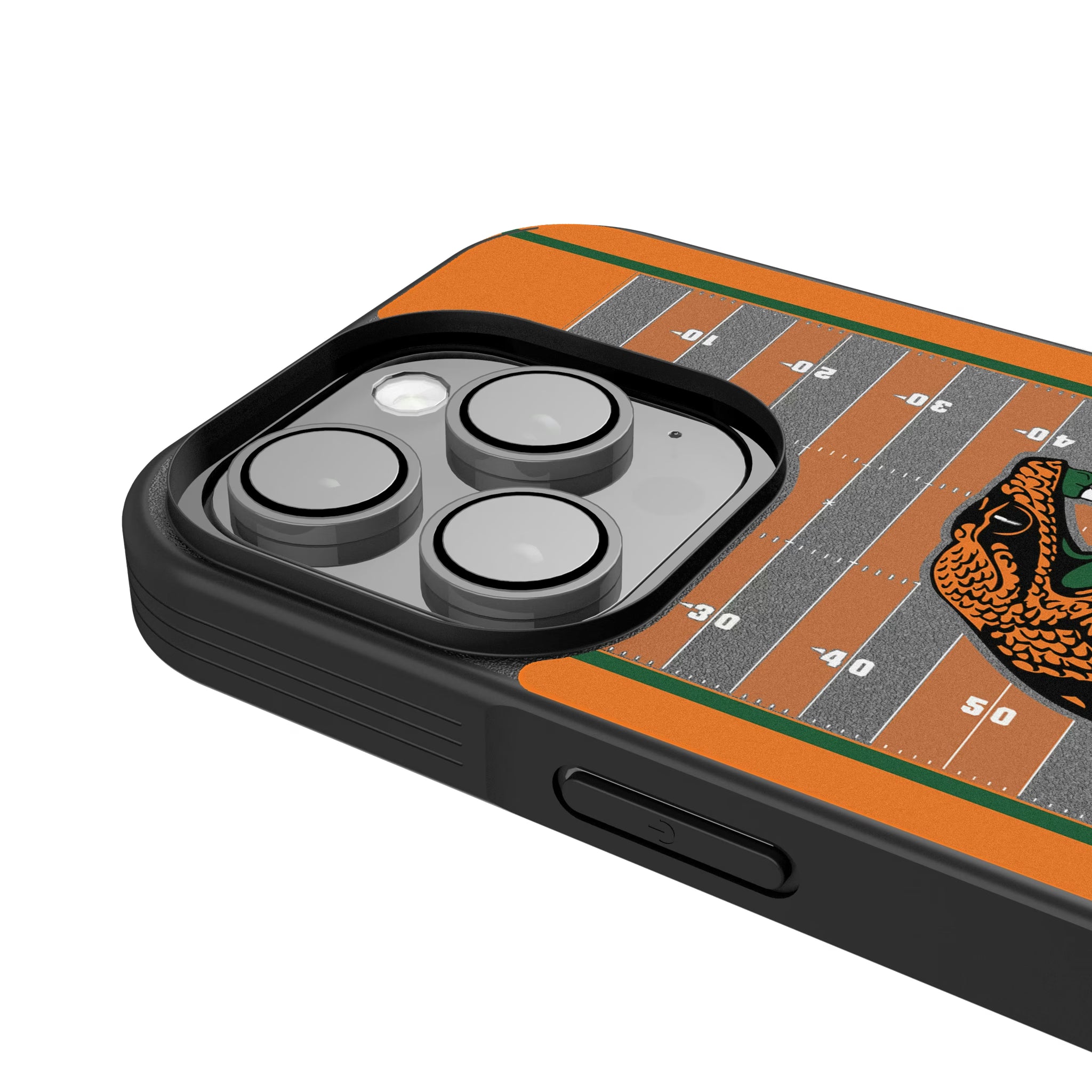 Florida A&M University Rattlers Field iPhone Bump Phone Case for Apple iPhone - Detail