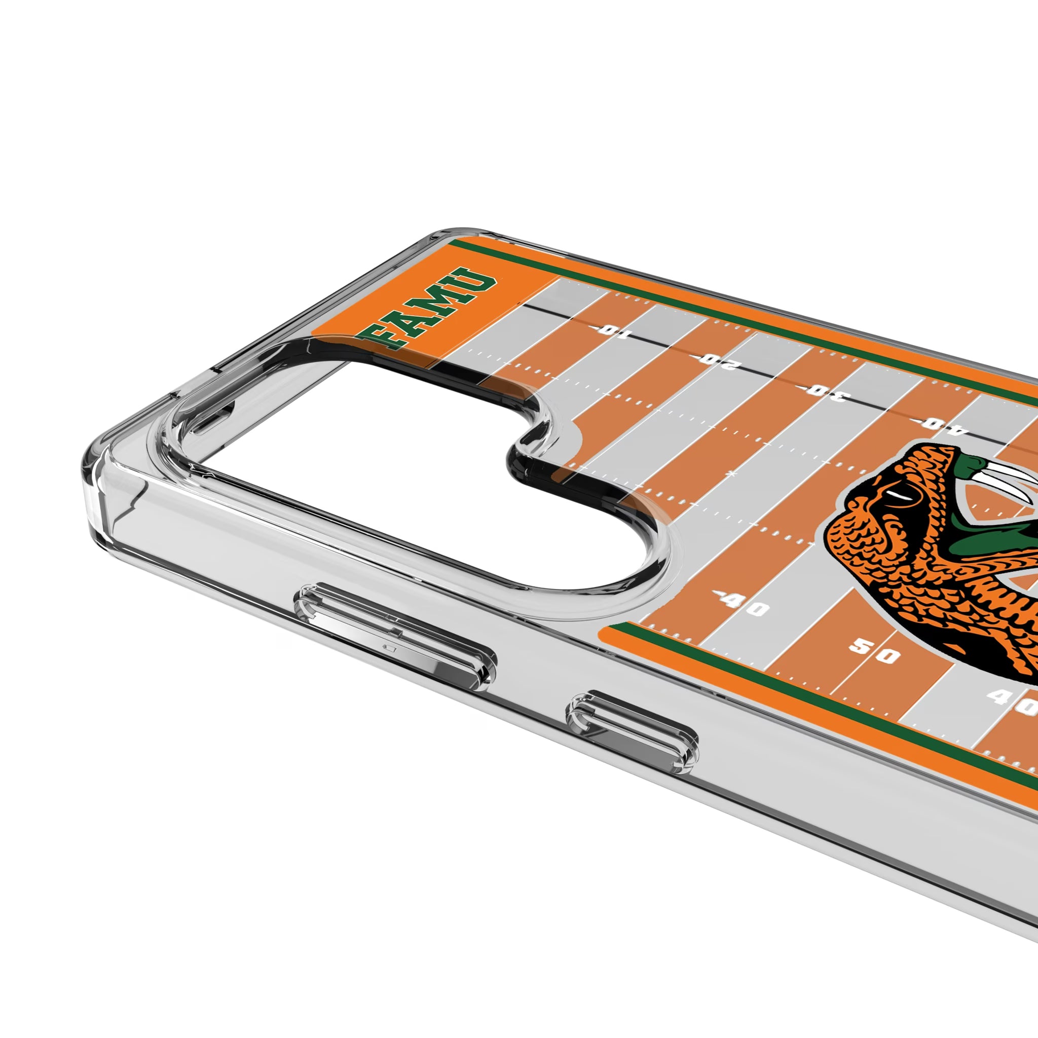 Florida A&M University Rattlers Field Galaxy Clear Phone Case for Samsung Galaxy - Detail