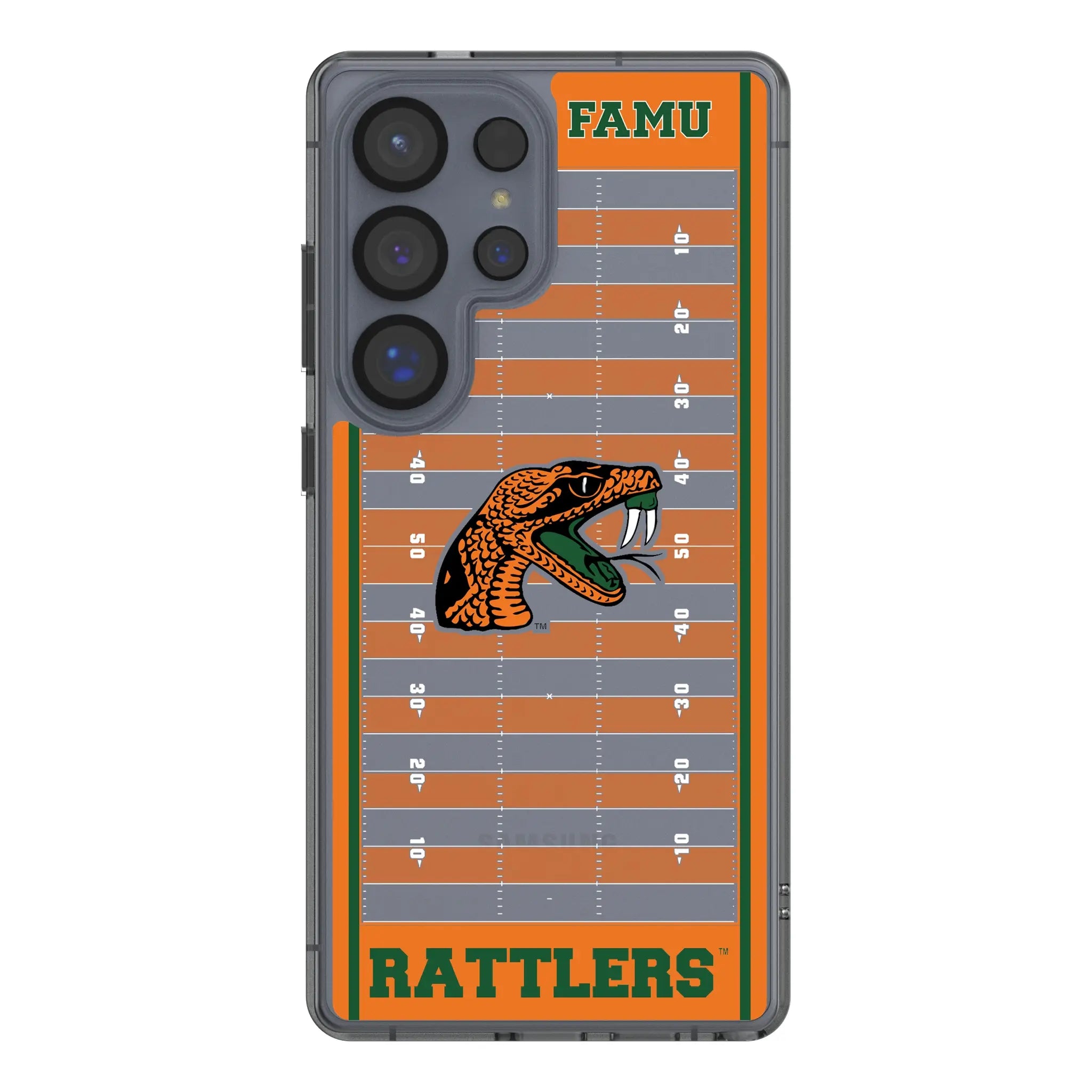 Florida A&M University Rattlers Field Galaxy Clear Phone Case for Samsung Galaxy#Device_Galaxy S25 Ultra