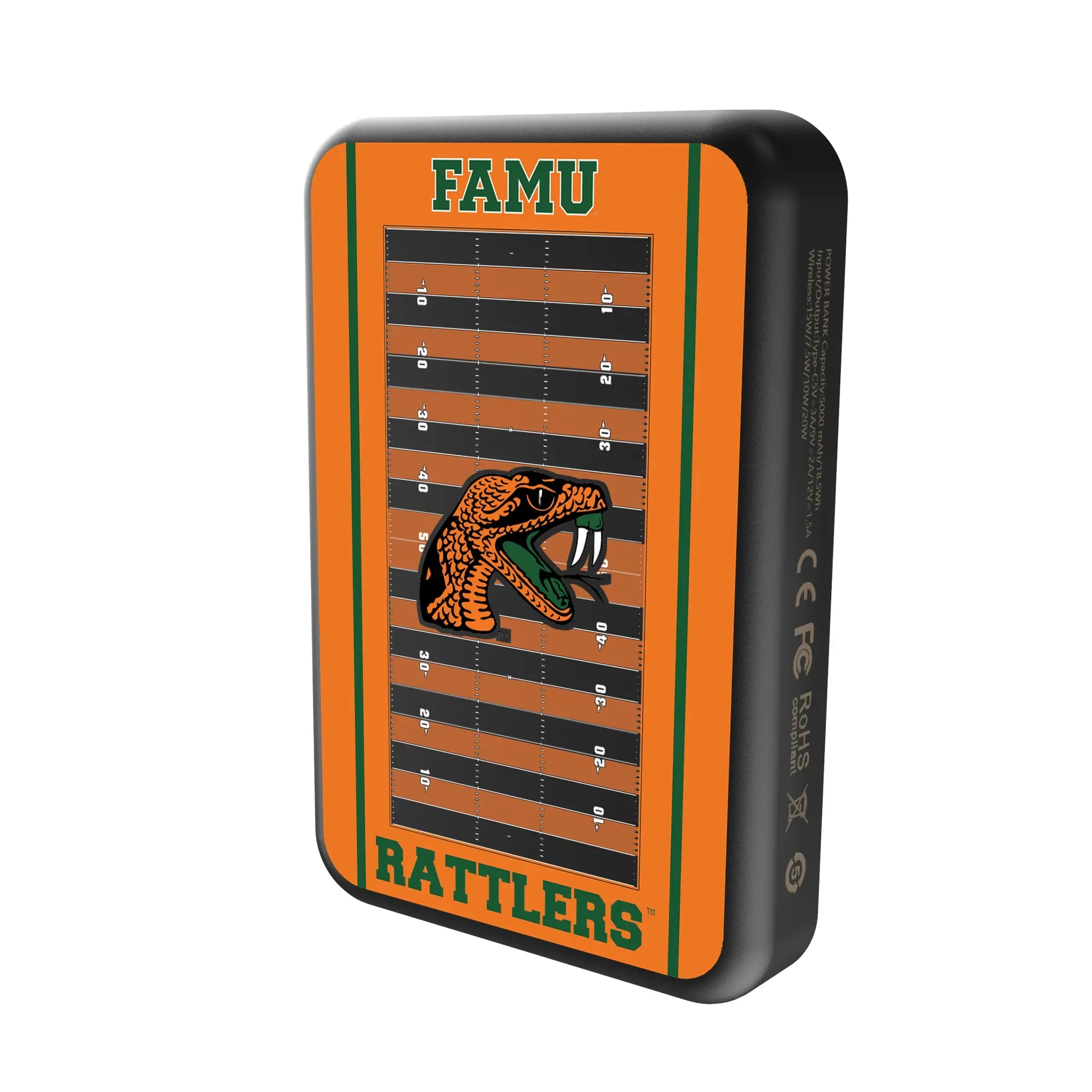 Florida A&M University Rattlers Field Wireless Mag Power Bank