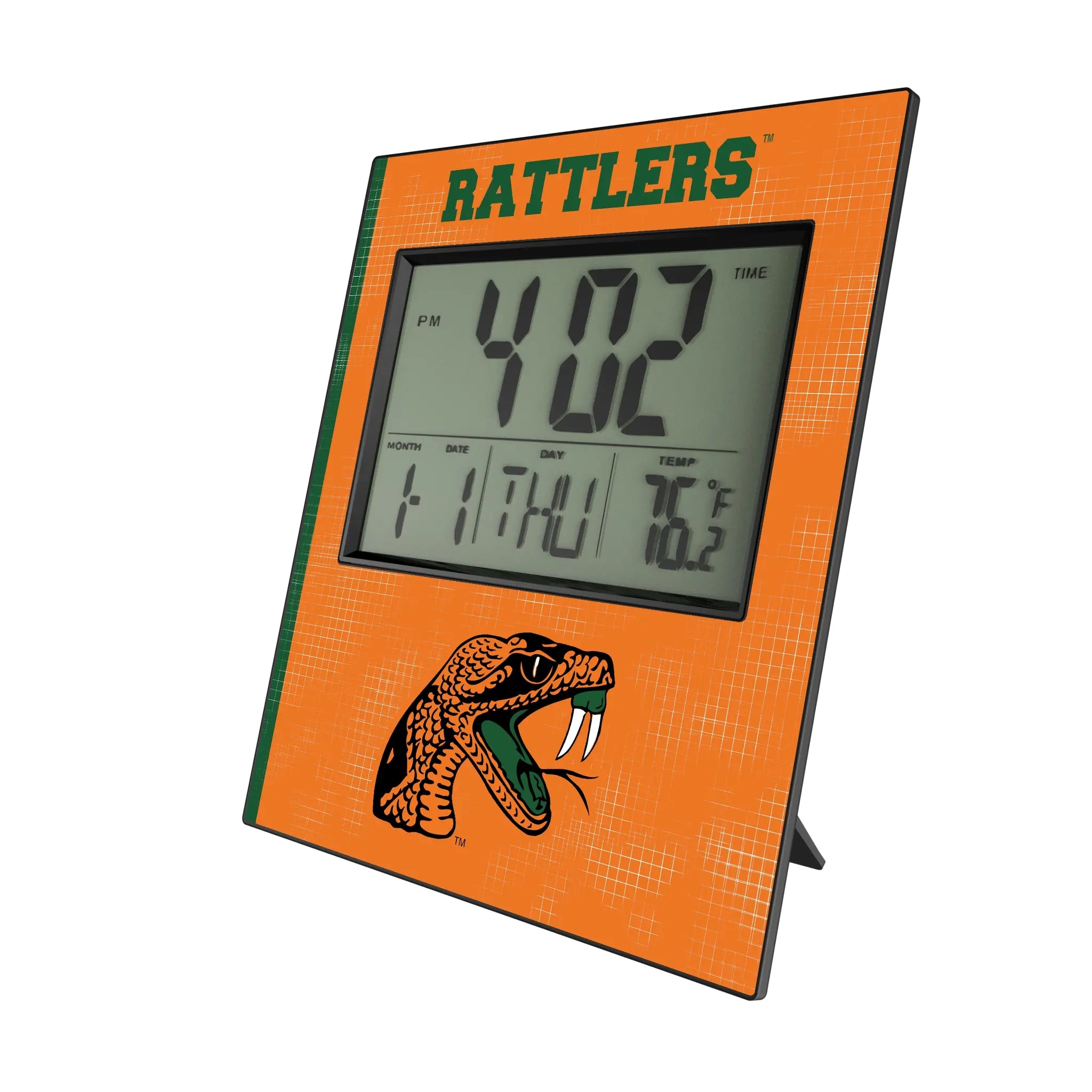 Florida A&M University Rattlers Hatch Wall Clock