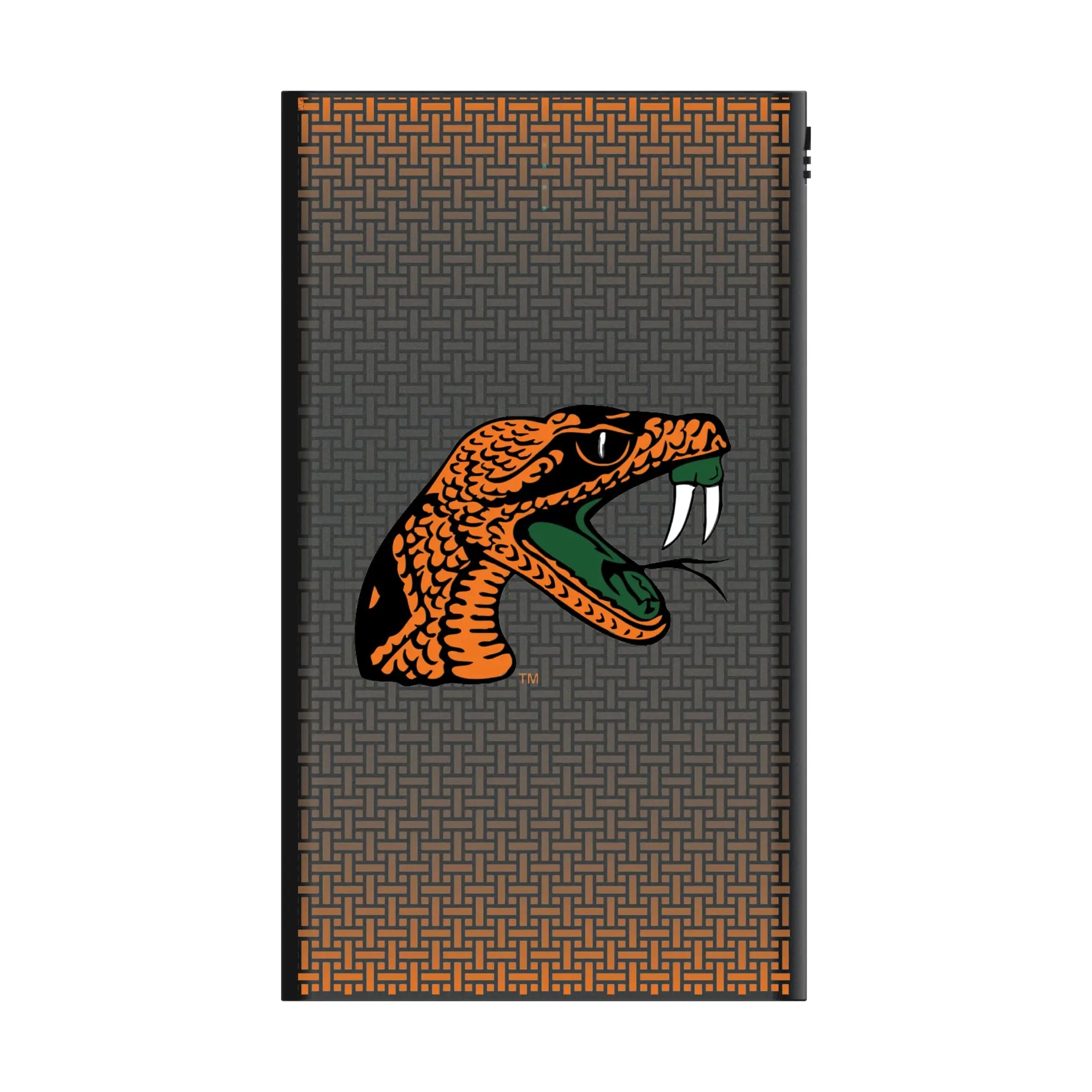 Florida A&M University Rattlers Linen 5000mAh Flat Power Bank