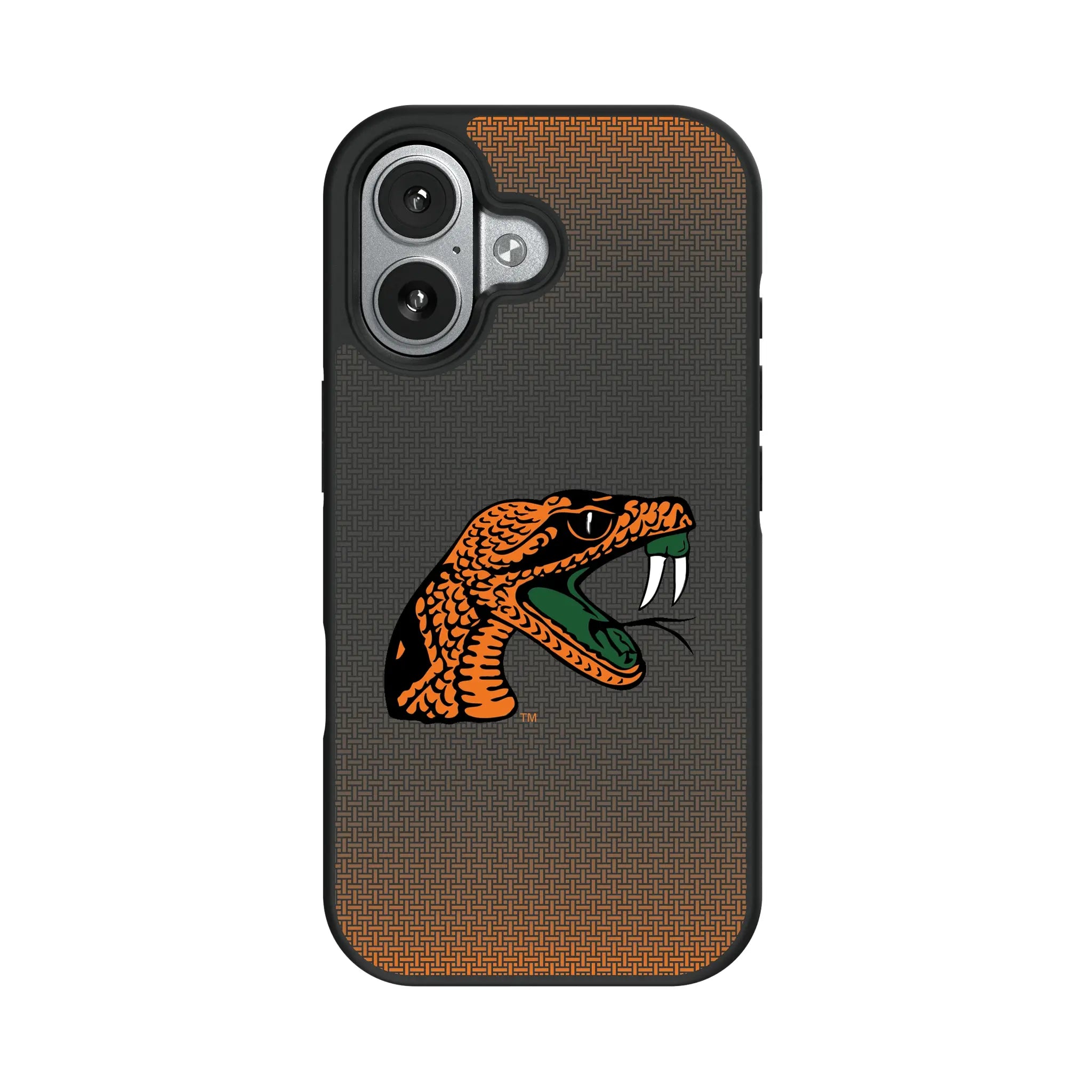 Florida A&M University Rattlers Linen iPhone Bump Phone Case for Apple iPhone#Device_iPhone 17