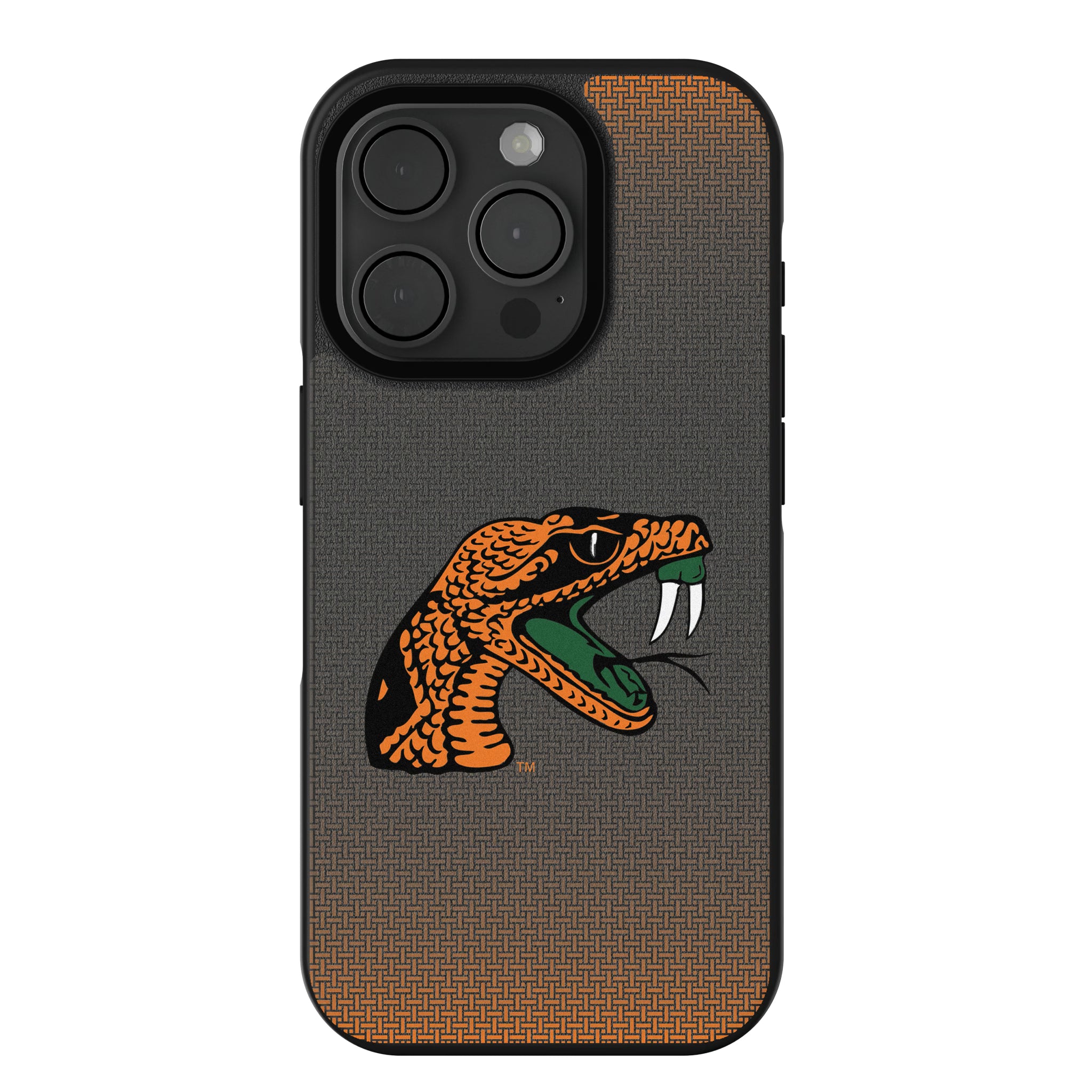Florida A&M University Rattlers Linen iPhone Bump Phone Case for Apple iPhone