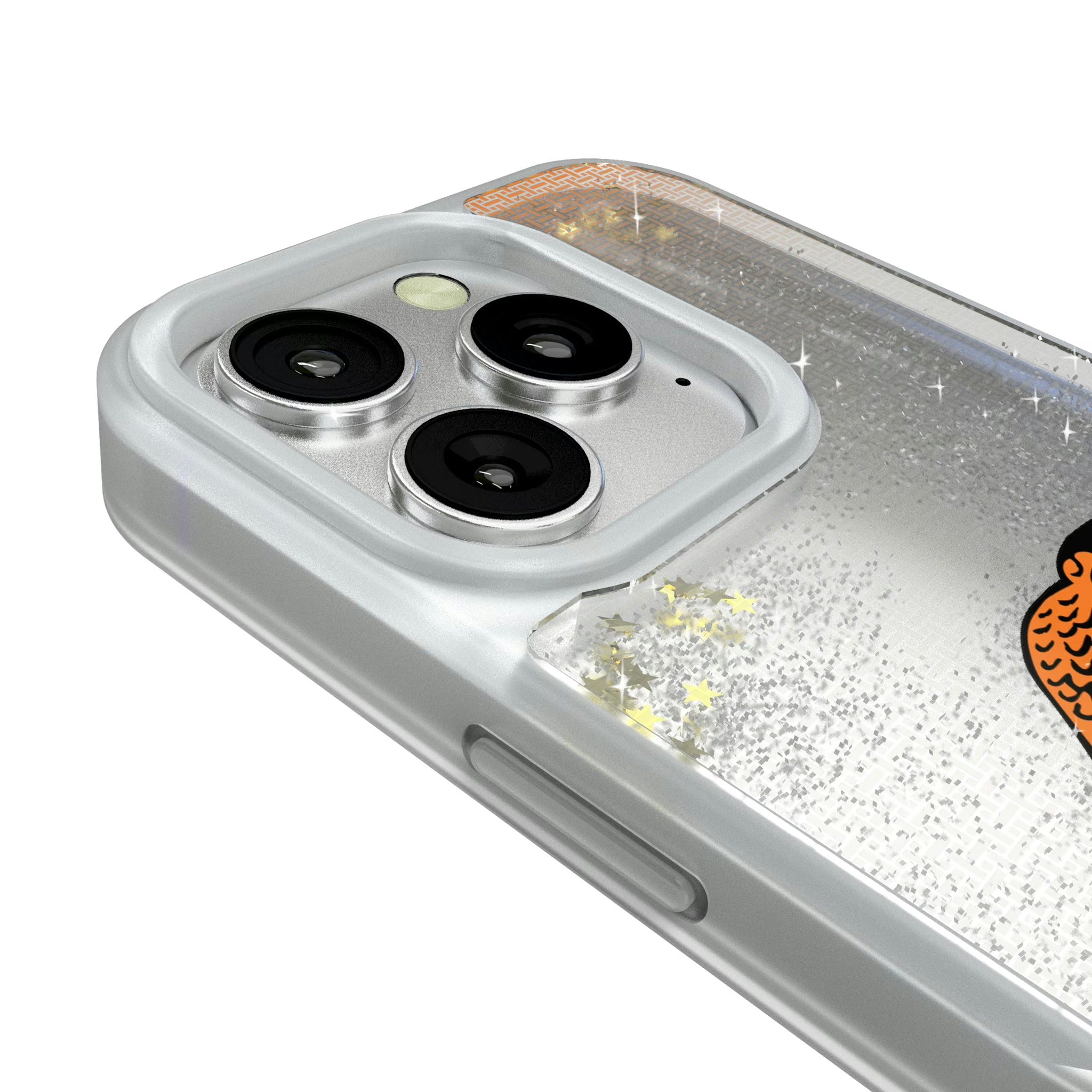 Florida A&M University Rattlers Linen iPhone Glitter Phone Case for Apple iPhone - Detail#Device_iPhone 16 Pro