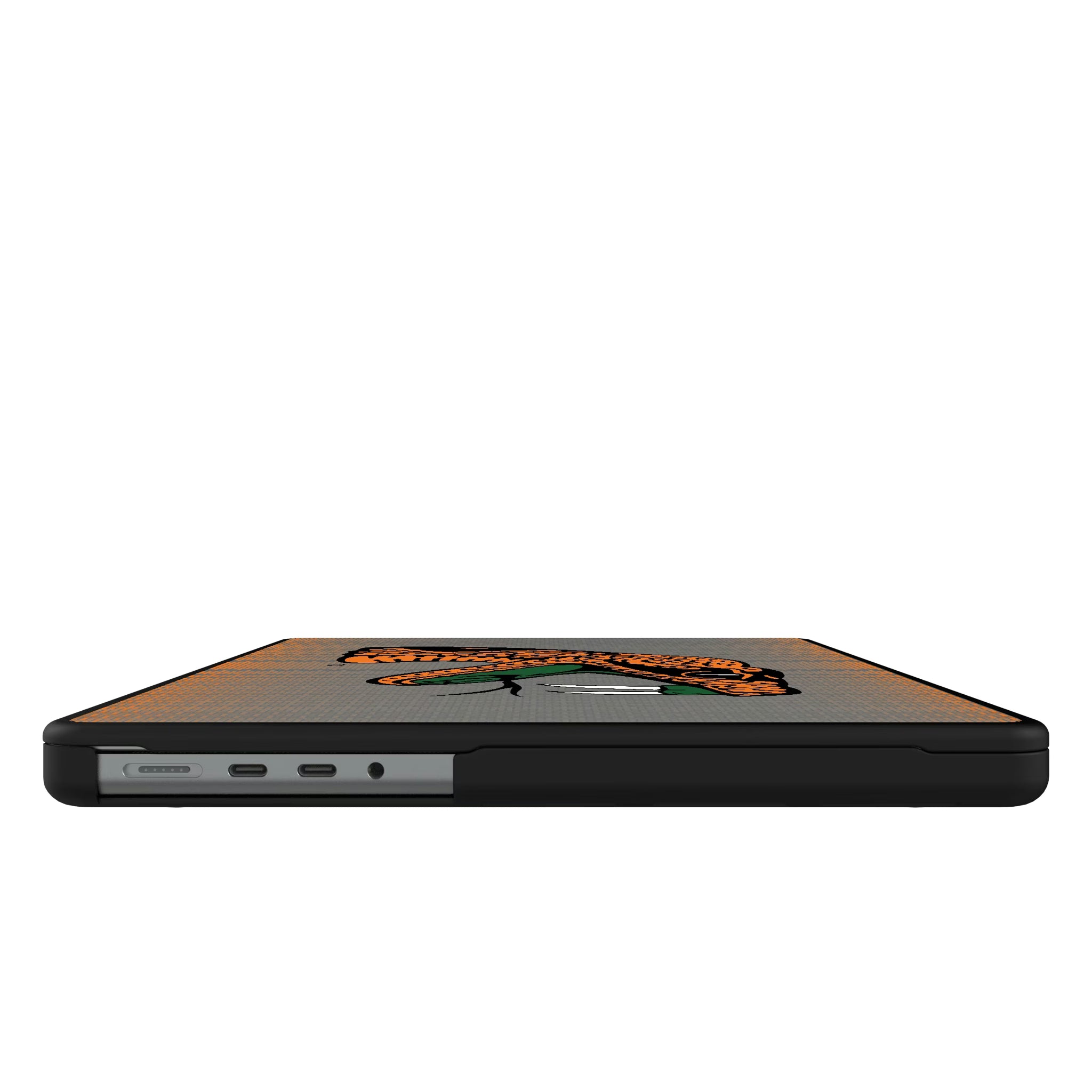 Florida A&M University Rattlers Linen MacBook Laptop Case for Apple MacBook#Device_MacBook Pro (14-inch, 2021) / MacBook Pro (14-inch, 2023) / MacBook Pro (14-inch, 2024)