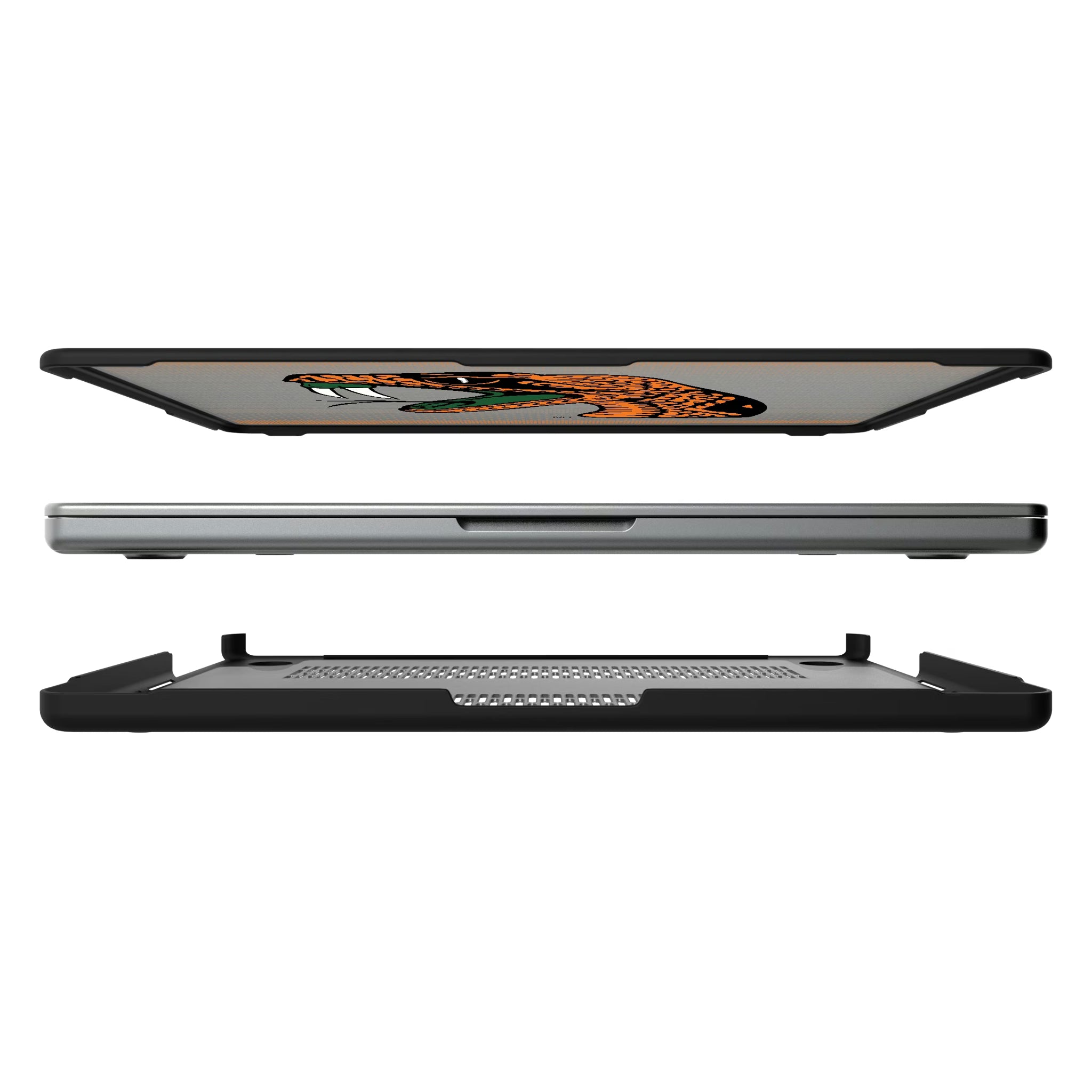 Florida A&M University Rattlers Linen MacBook Laptop Case for Apple MacBook#Device_MacBook Pro (14-inch, 2021) / MacBook Pro (14-inch, 2023) / MacBook Pro (14-inch, 2024)