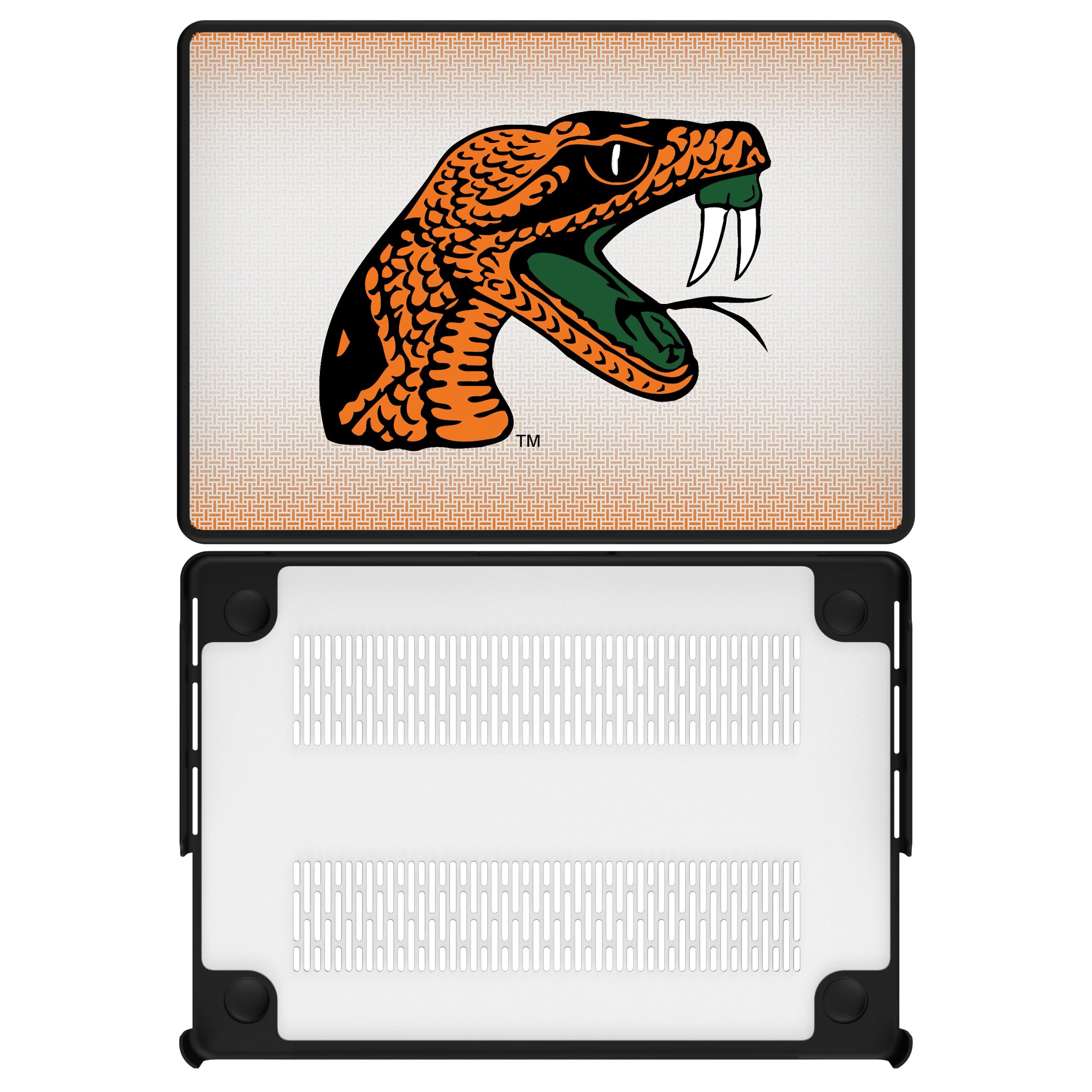 Florida A&M University Rattlers Linen MacBook Laptop Case for Apple MacBook#Device_MacBook Pro (14-inch, 2021) / MacBook Pro (14-inch, 2023) / MacBook Pro (14-inch, 2024)