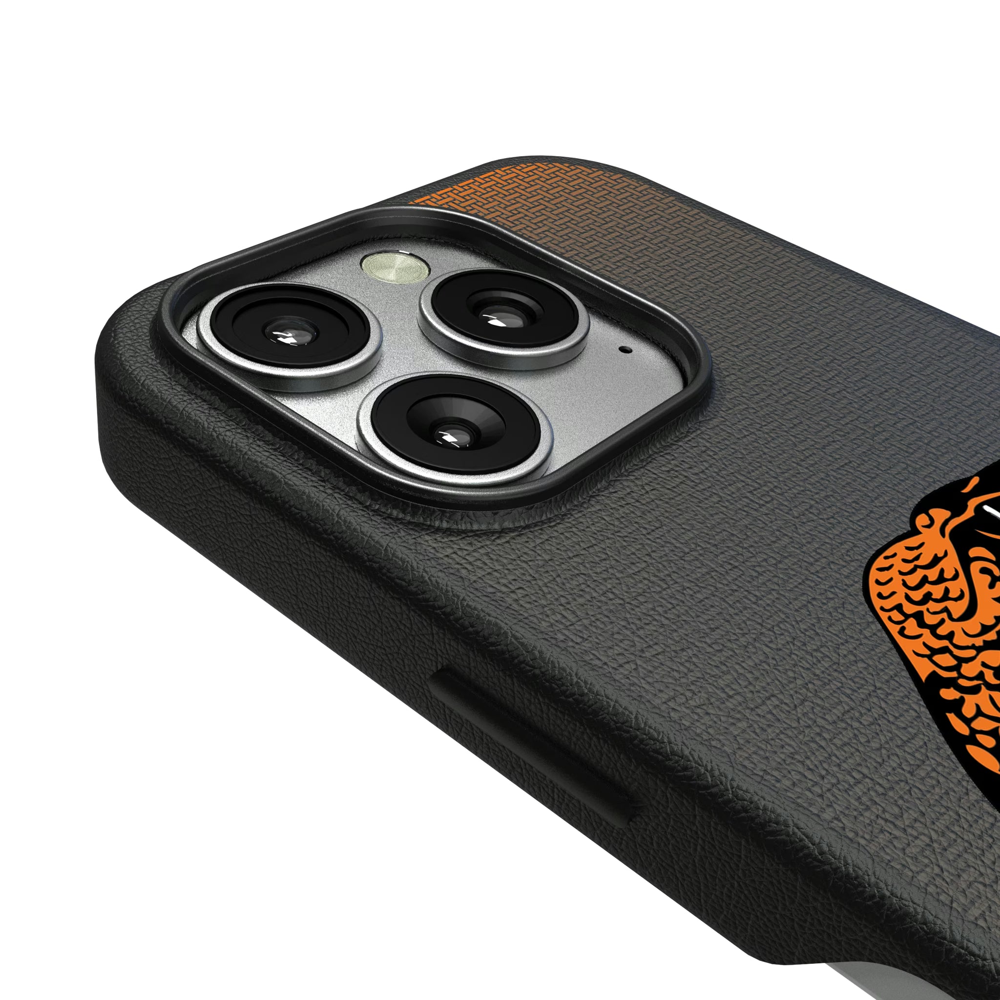 Florida A&M University Rattlers Linen iPhone MagSafe Compatible Phone Case for Apple iPhone - Detail