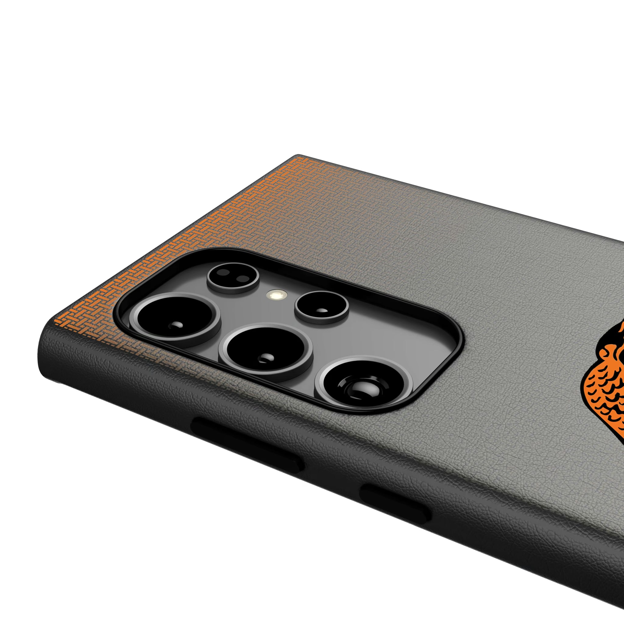 Florida A&M University Rattlers Linen Galaxy MagSafe Compatible Phone Case for Samsung Galaxy - Detail