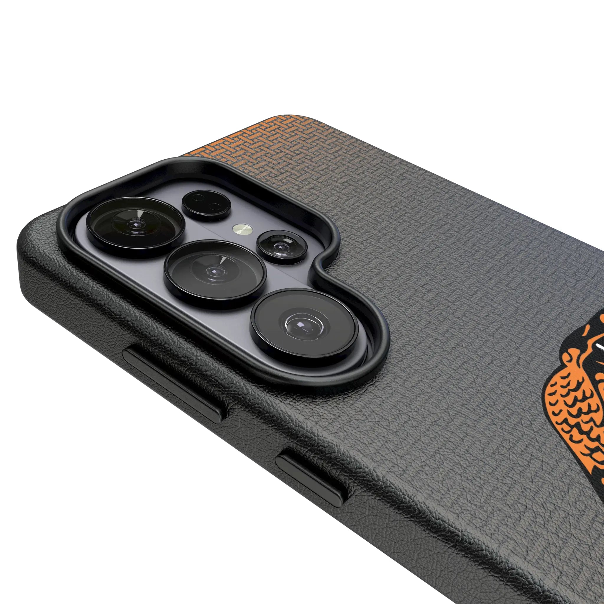 Florida A&M University Rattlers Linen Galaxy MagSafe Compatible Phone Case for Samsung Galaxy - Detail#Device_Galaxy S26 Ultra