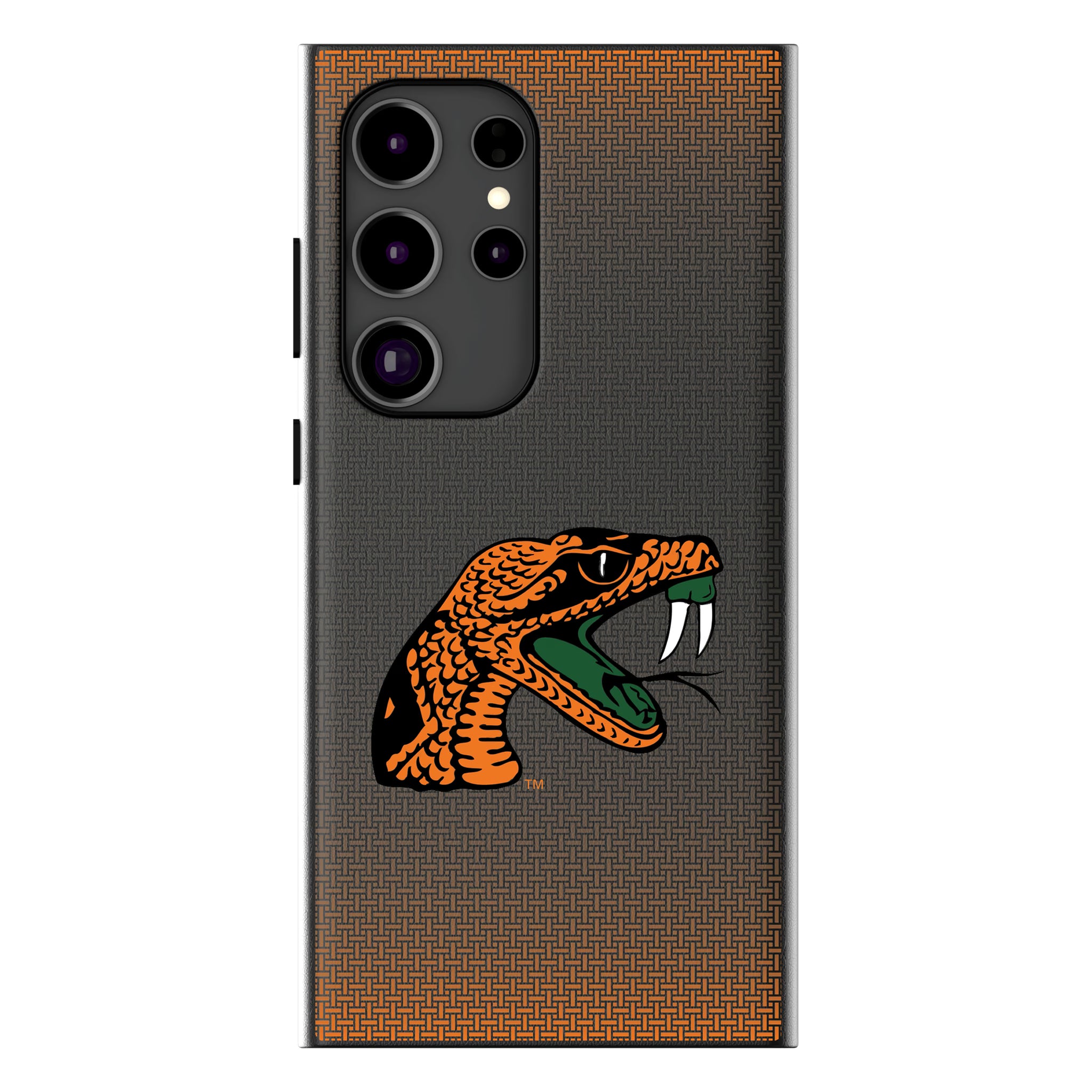 Florida A&M University Rattlers Linen Galaxy MagSafe Compatible Phone Case for Samsung Galaxy