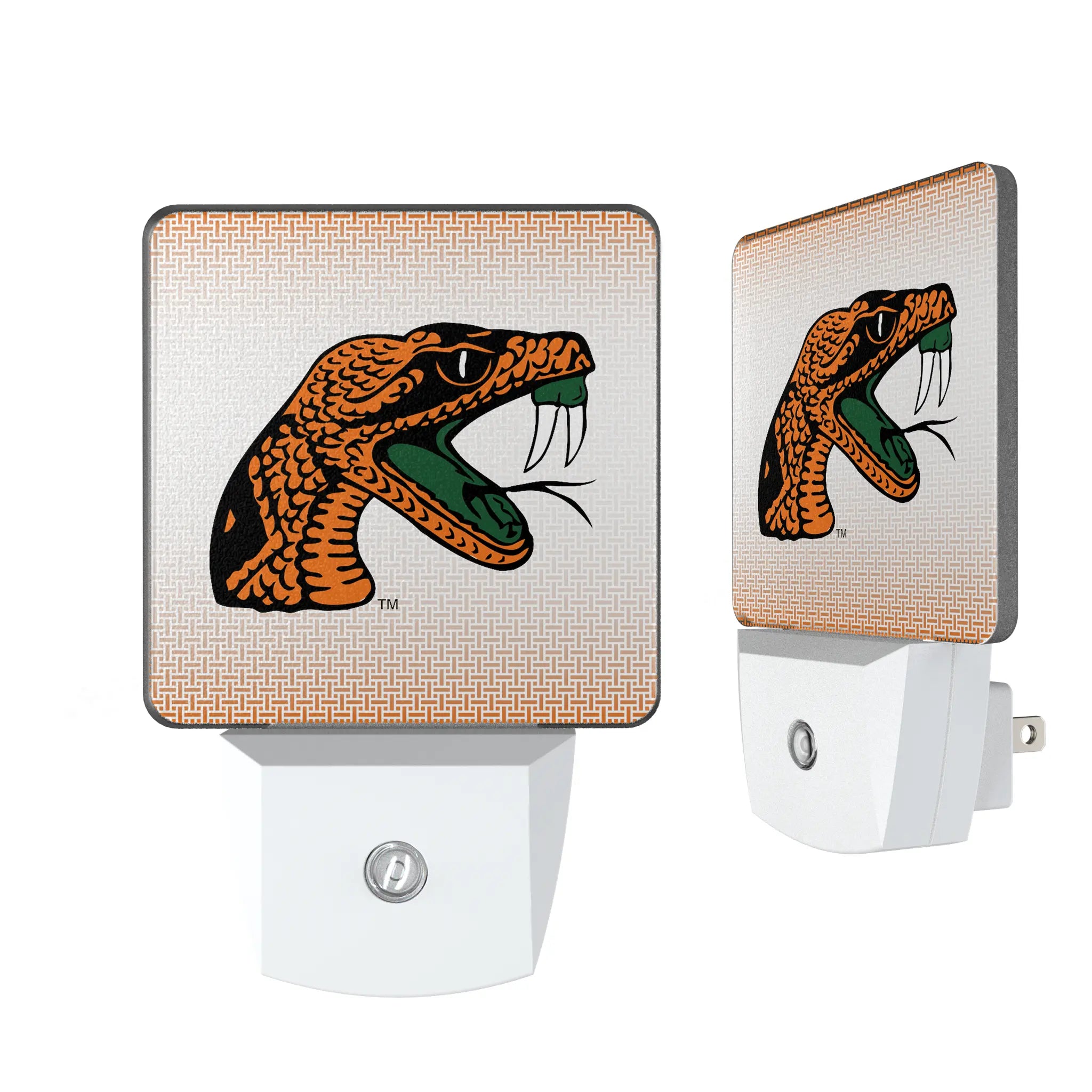Florida A&M University Rattlers Linen Night Light 2-Pack