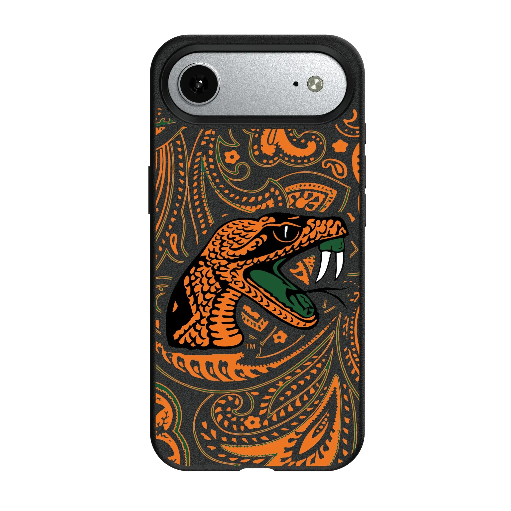 Florida A&M University Rattlers Paisley iPhone MagSafe Compatible Phone Case for Apple iPhone#Device_iPhone Air