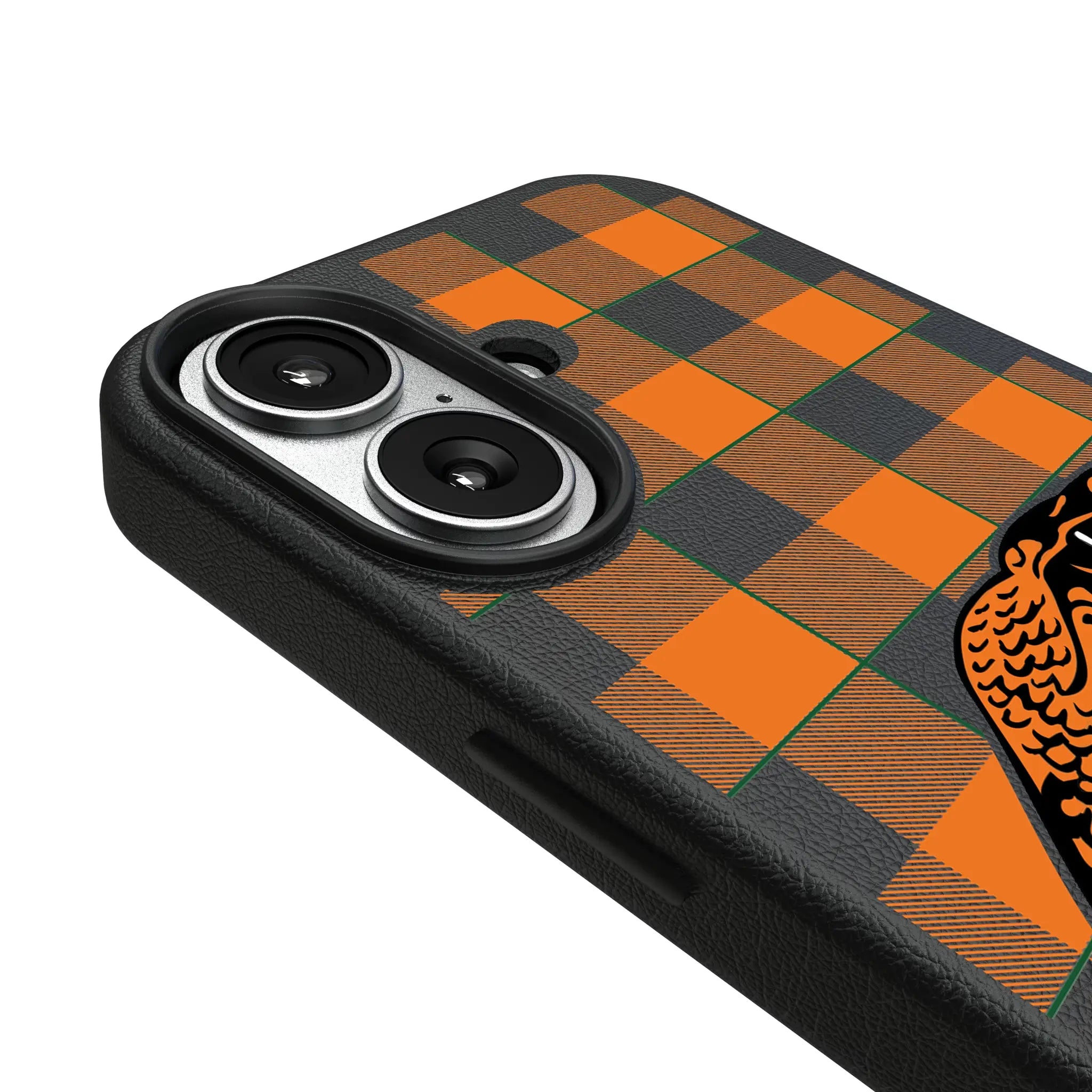 Florida A&M University Rattlers Plaid iPhone MagSafe Compatible Phone Case for Apple iPhone - Detail#Device_iPhone 17