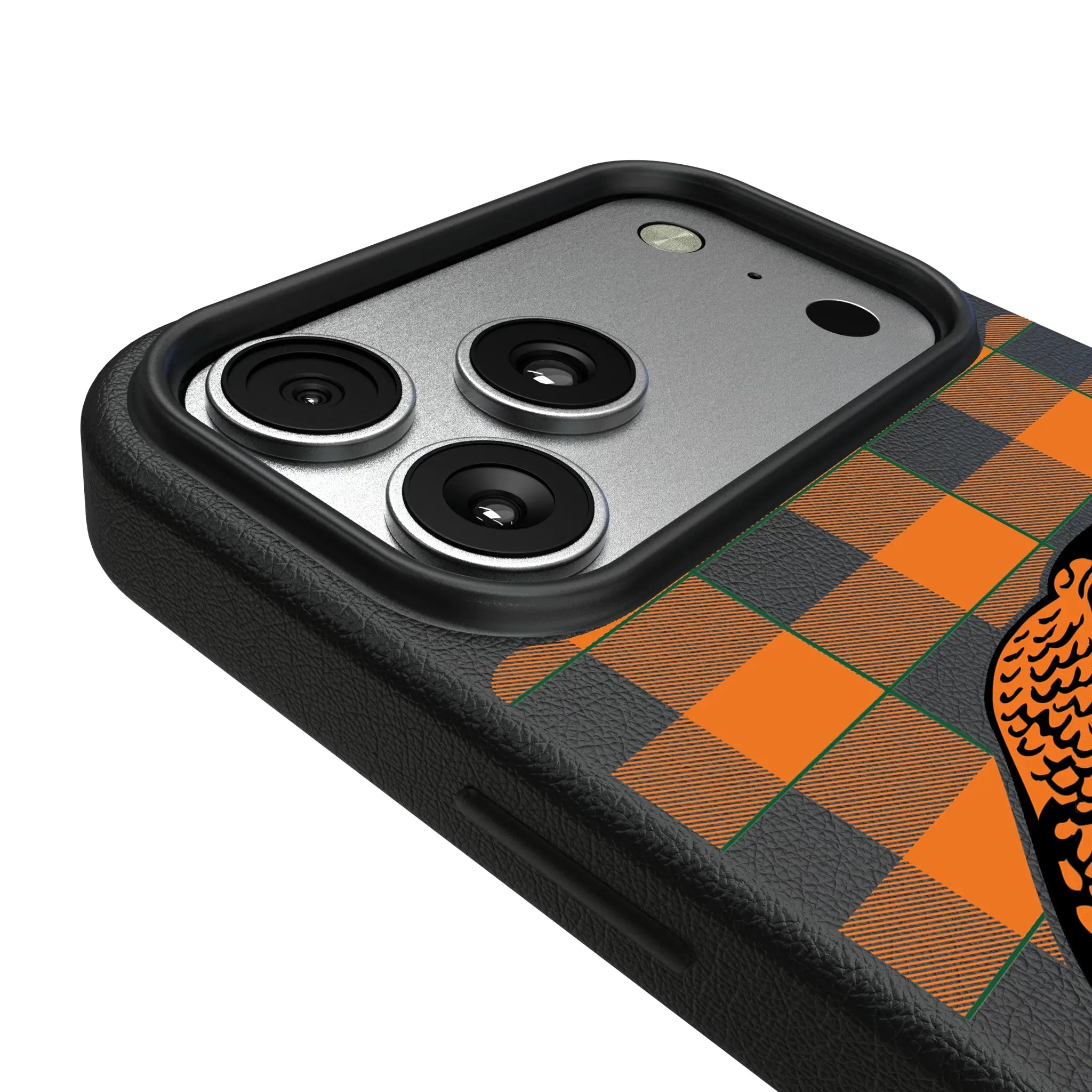 Florida A&M University Rattlers Plaid iPhone MagSafe Compatible Phone Case for Apple iPhone - Detail#Device_iPhone 17 Pro Max