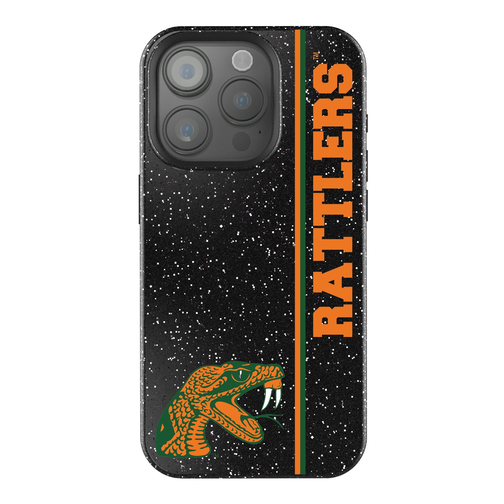 Florida A&M University Rattlers Sidebar iPhone Bling Phone Case for Apple iPhone