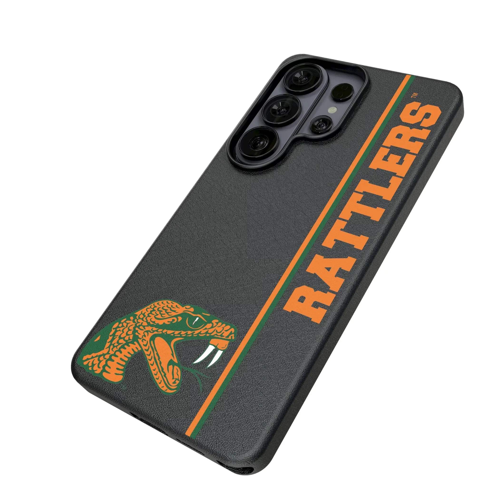 Florida A&M University Rattlers Sidebar Galaxy MagSafe Compatible Phone Case for Samsung Galaxy - Isometric View#Device_Galaxy S26 Ultra
