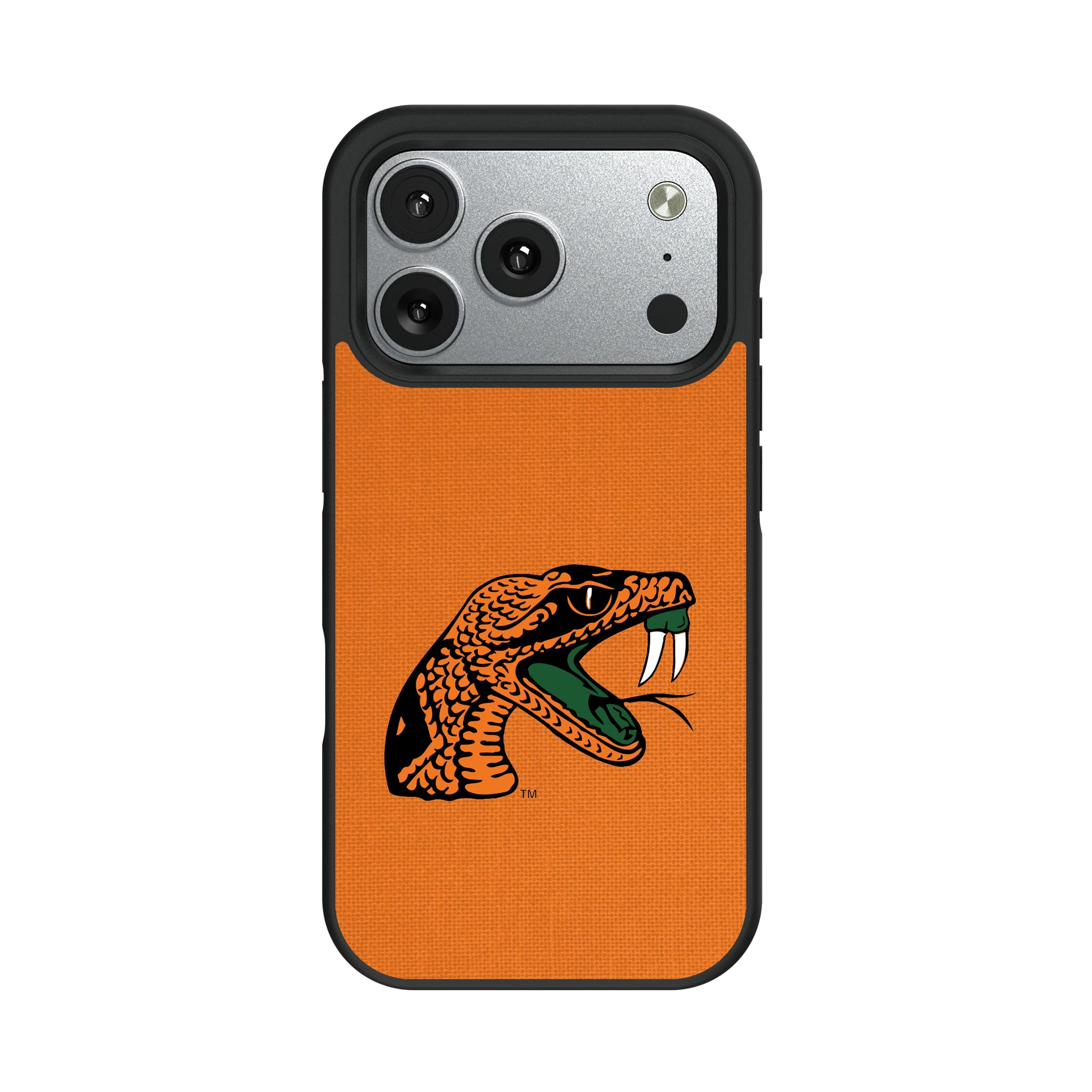 Florida A&M University Rattlers Solid iPhone Bump Phone Case for Apple iPhone#Device_iPhone 17 Pro