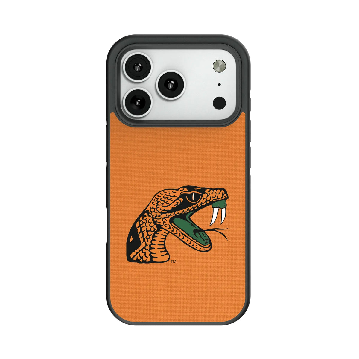 Florida A&M University Rattlers Solid Bump Phone Case for Apple iPhone