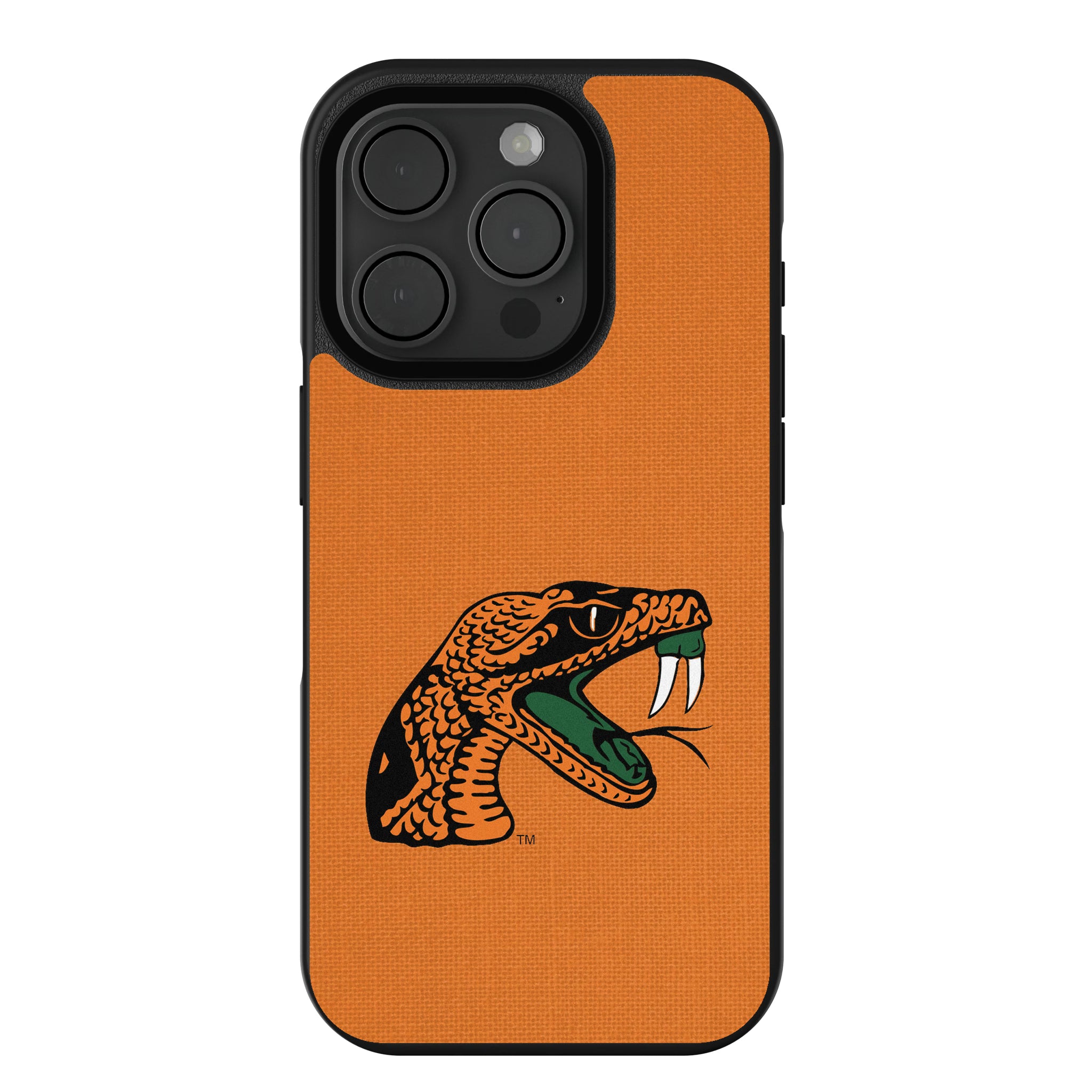 Florida A&M University Rattlers Solid iPhone Bump Phone Case for Apple iPhone