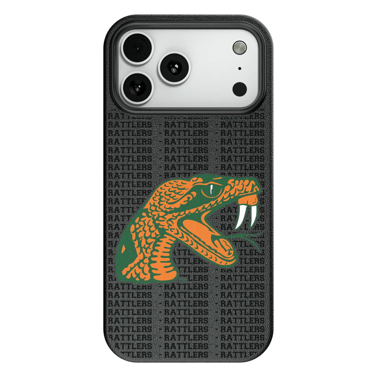 Florida A&M University Rattlers Text Backdrop MagSafe Compatible Phone Case for Apple iPhone