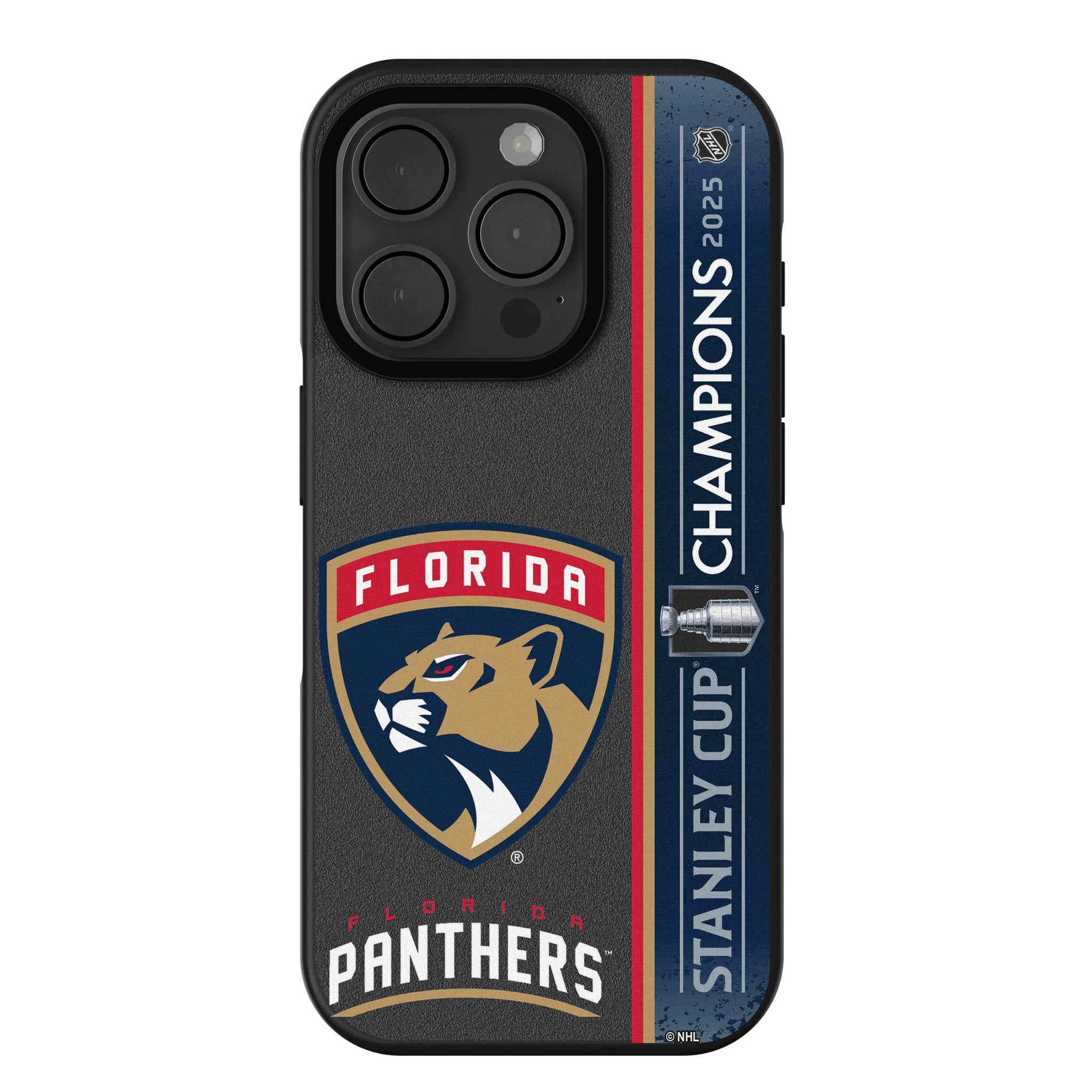 Florida Panthers 2025 Stanley Cup iPhone Bump Phone Case for Apple iPhone