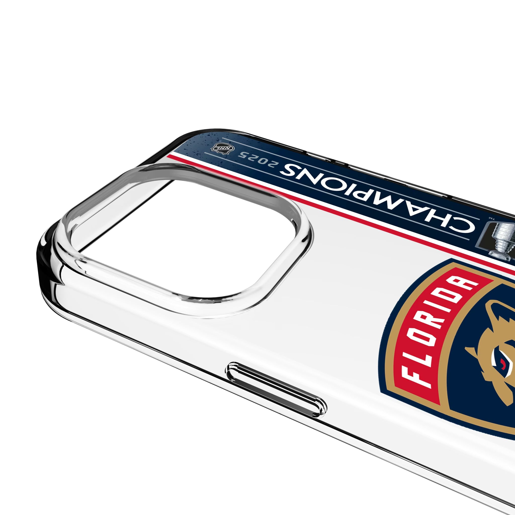 Florida Panthers 2025 Stanley Cup iPhone Clear Phone Case for Apple iPhone - Detail