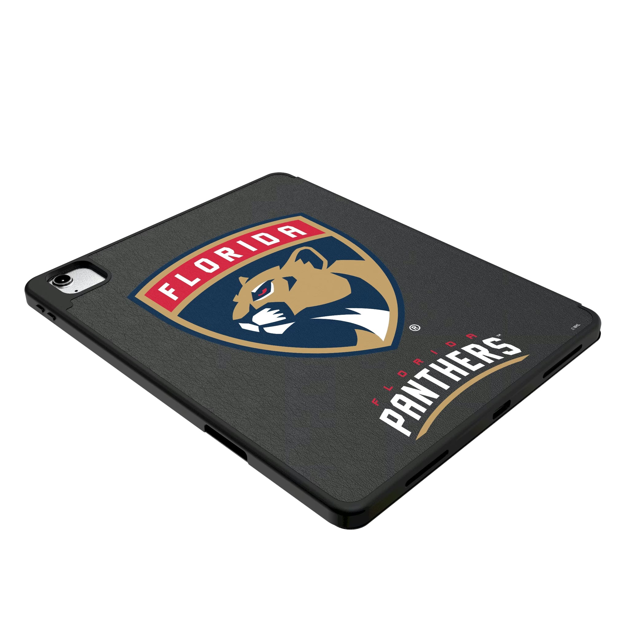 Florida Panthers 2025 Stanley Cup iPad Tablet Case for Apple iPad - Isometric View