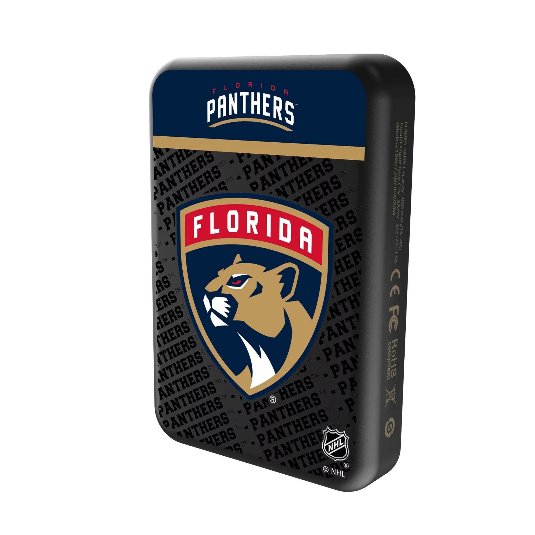Florida Panthers Endzone Plus Wireless Mag Power Bank