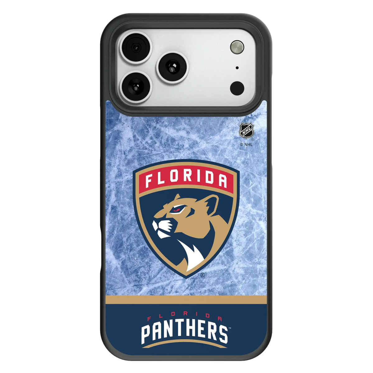 Florida Panthers Ice Wordmark Bump Phone Case for Apple iPhone