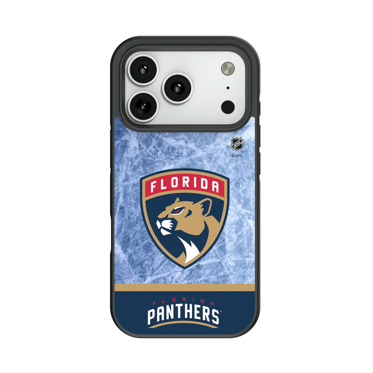 Florida Panthers Ice Wordmark Bump Phone Case for Apple iPhone