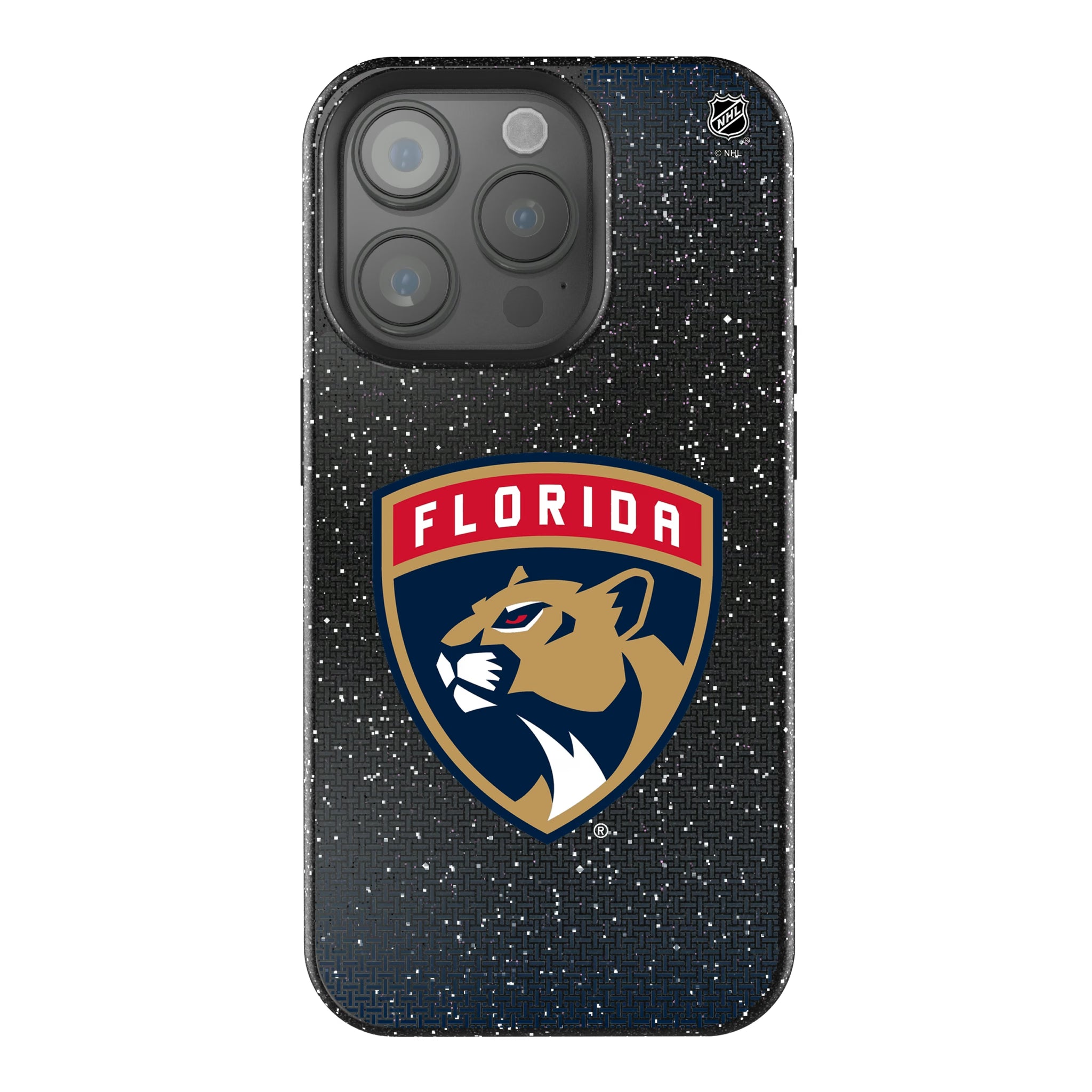Florida Panthers Linen iPhone Bling Phone Case for Apple iPhone