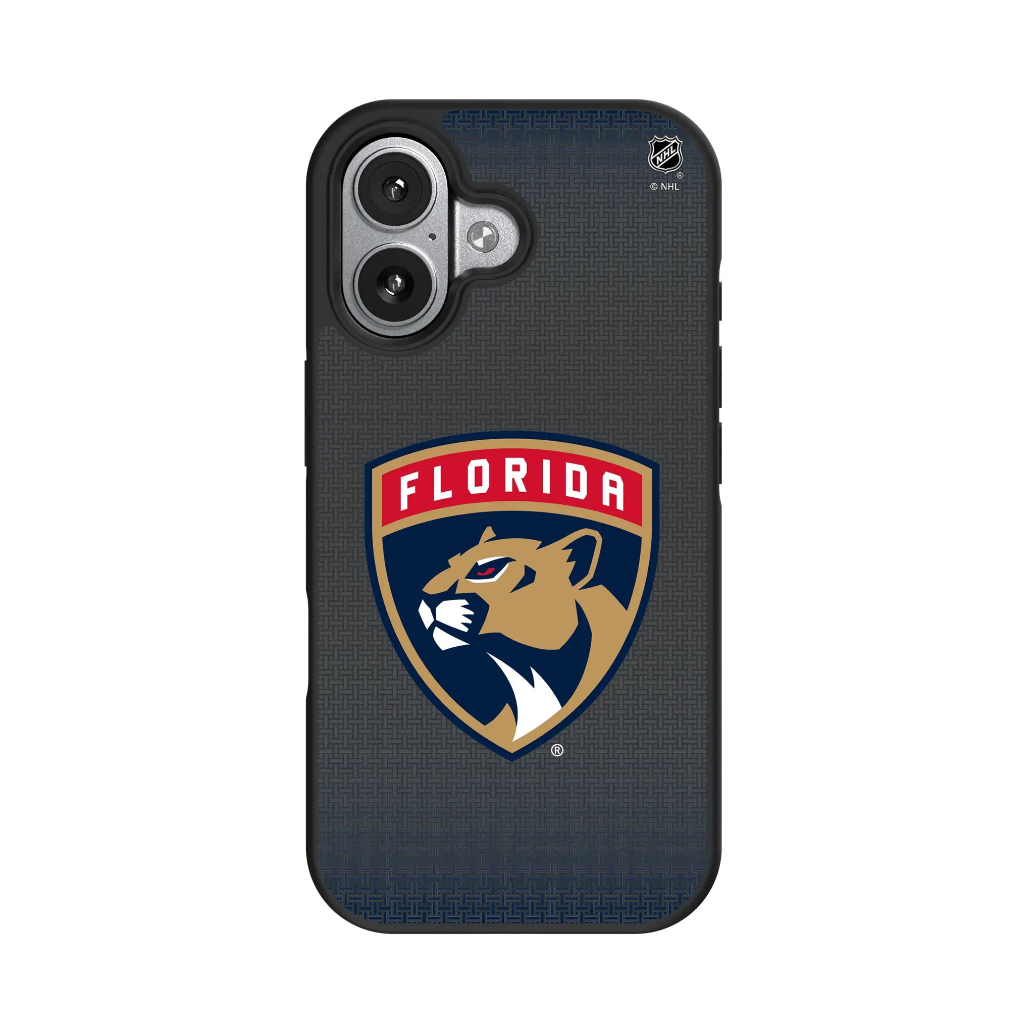 Florida Panthers Linen iPhone Bump Phone Case for Apple iPhone#Device_iPhone 17