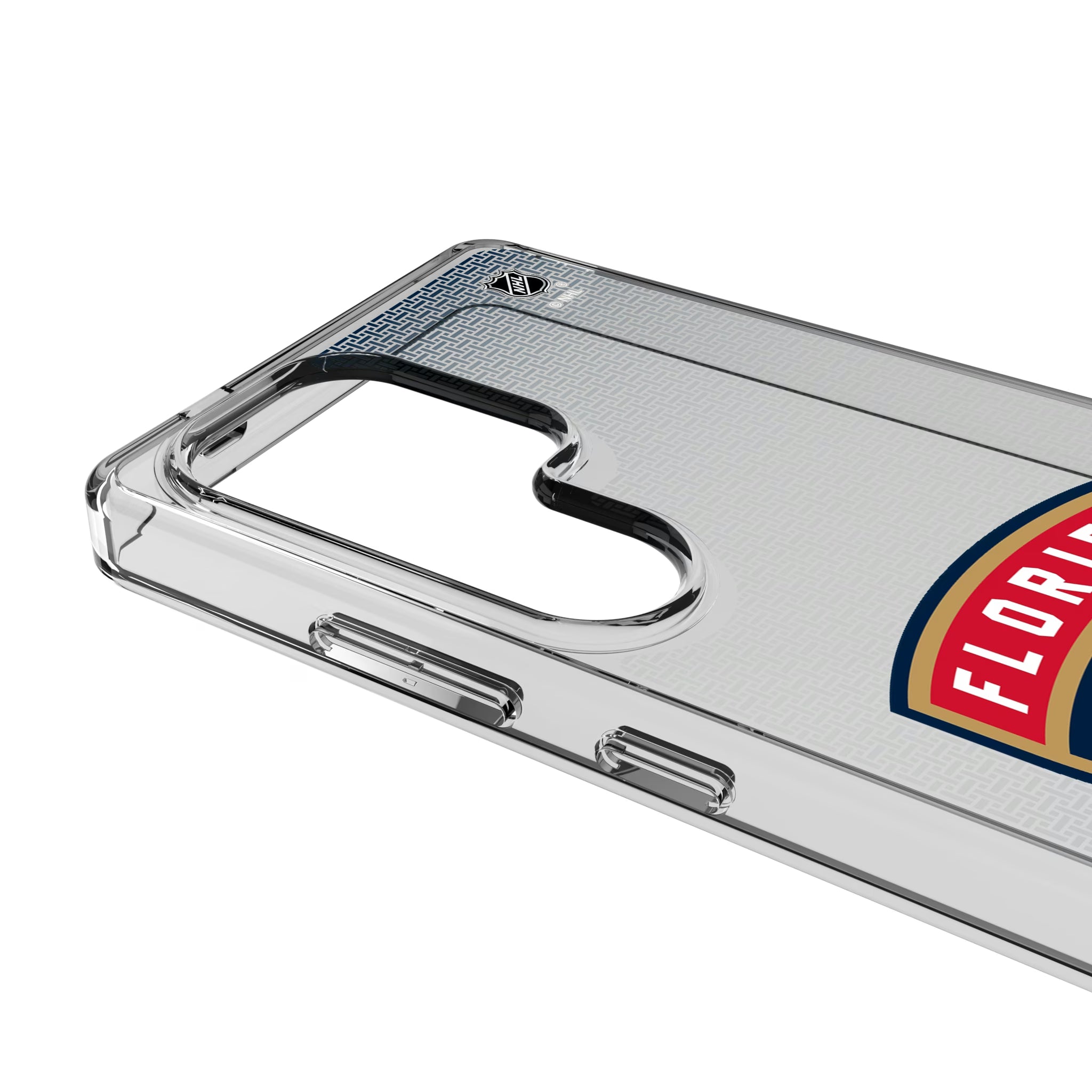 Florida Panthers Linen Galaxy Clear Phone Case for Samsung Galaxy - Detail