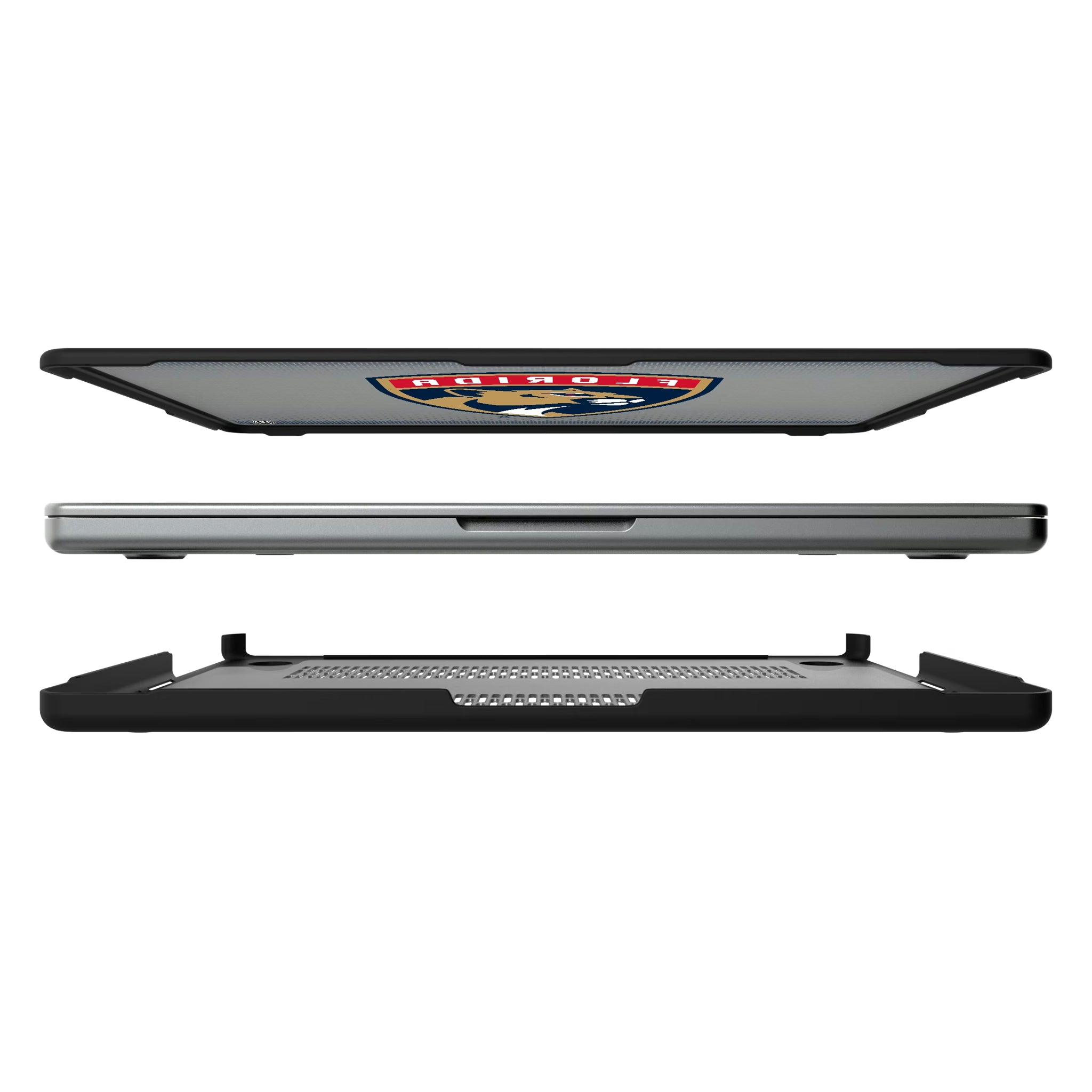 Florida Panthers Linen MacBook Laptop Case for Apple MacBook#Device_MacBook Pro (14-inch, 2021) / MacBook Pro (14-inch, 2023) / MacBook Pro (14-inch, 2024)