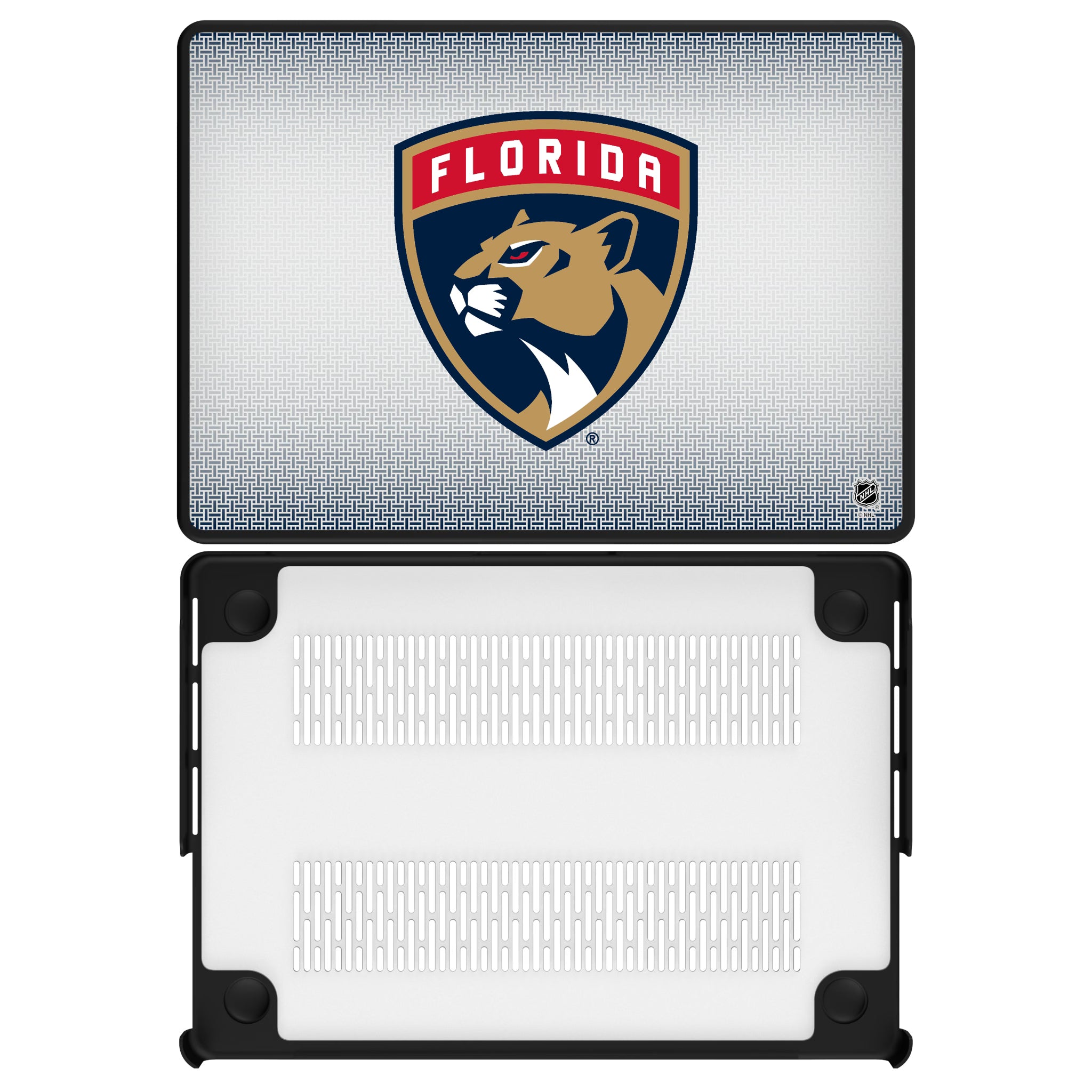 Florida Panthers Linen MacBook Laptop Case for Apple MacBook#Device_MacBook Pro (14-inch, 2021) / MacBook Pro (14-inch, 2023) / MacBook Pro (14-inch, 2024)