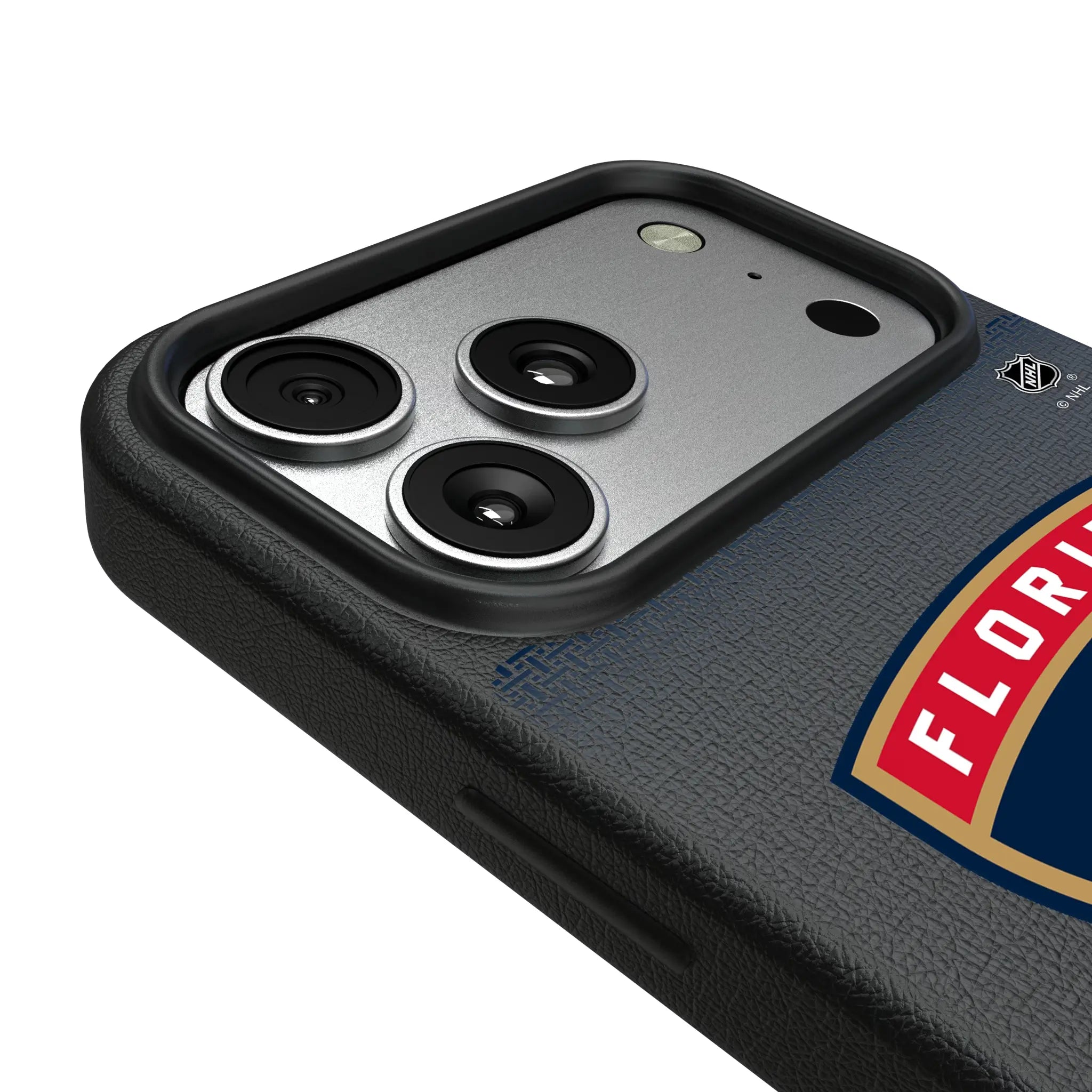 Florida Panthers Linen iPhone MagSafe Compatible Phone Case for Apple iPhone - Detail#Device_iPhone 17 Pro Max