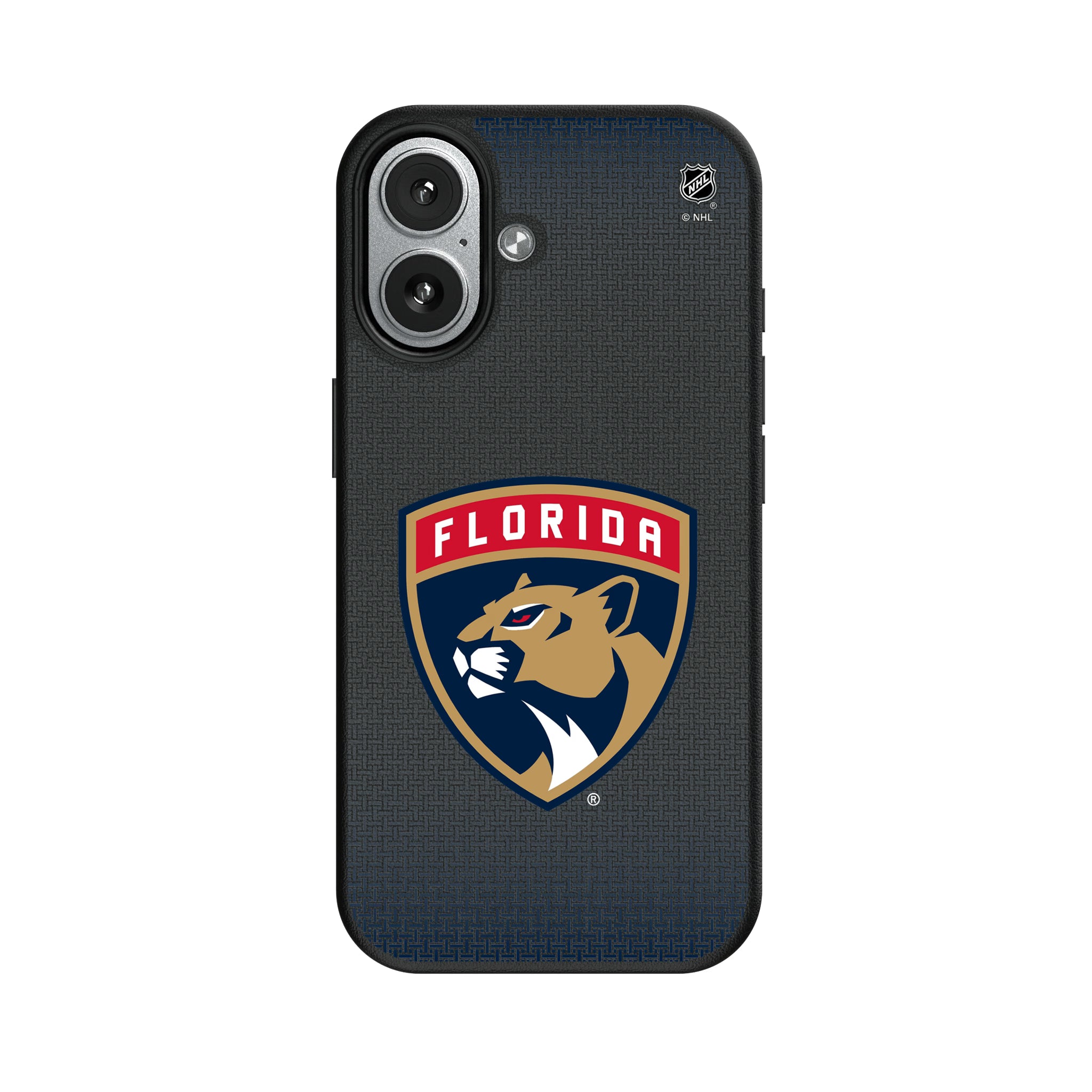 Florida Panthers Linen iPhone MagSafe Compatible Phone Case for Apple iPhone#Device_iPhone 17