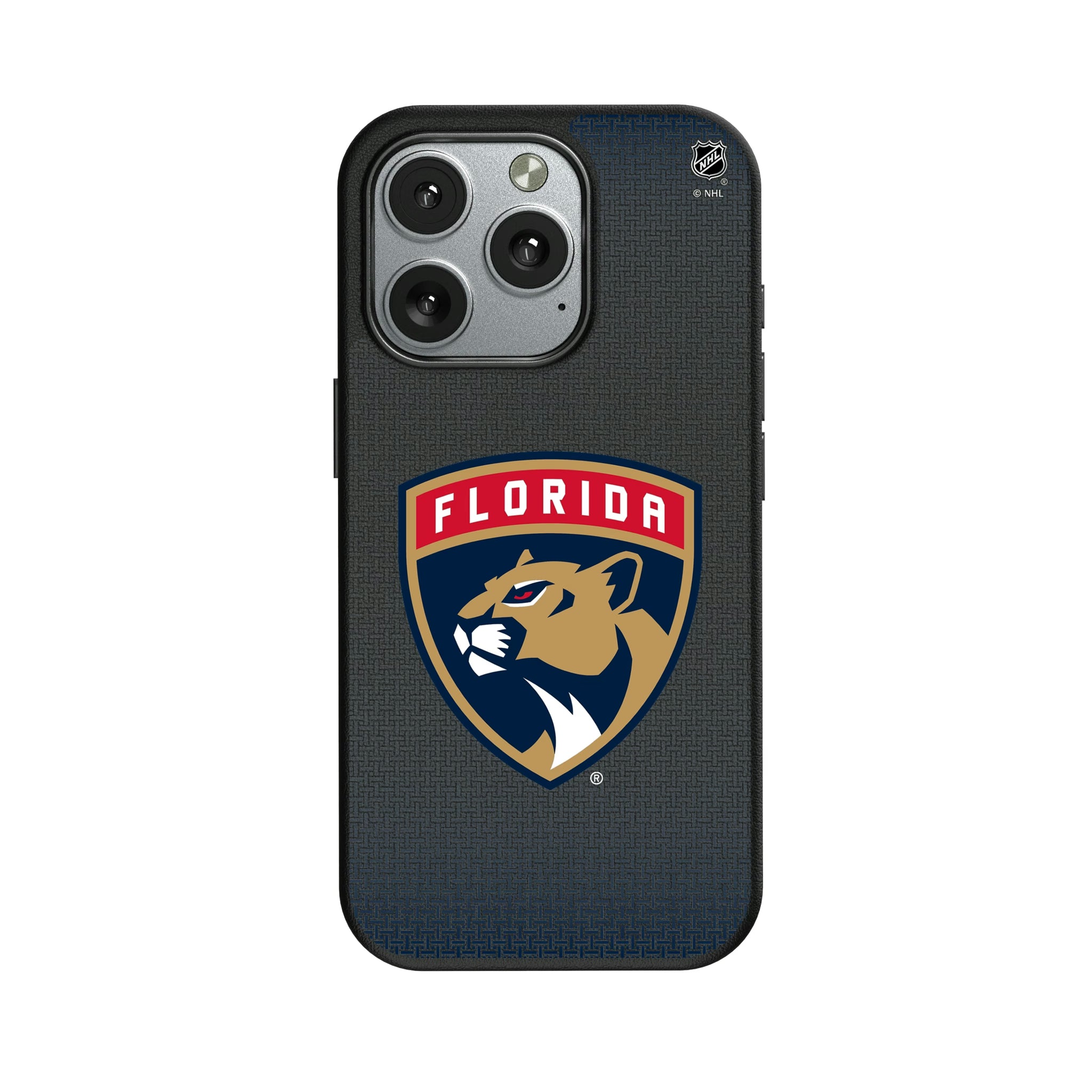 Florida Panthers Linen iPhone MagSafe Compatible Phone Case for Apple iPhone