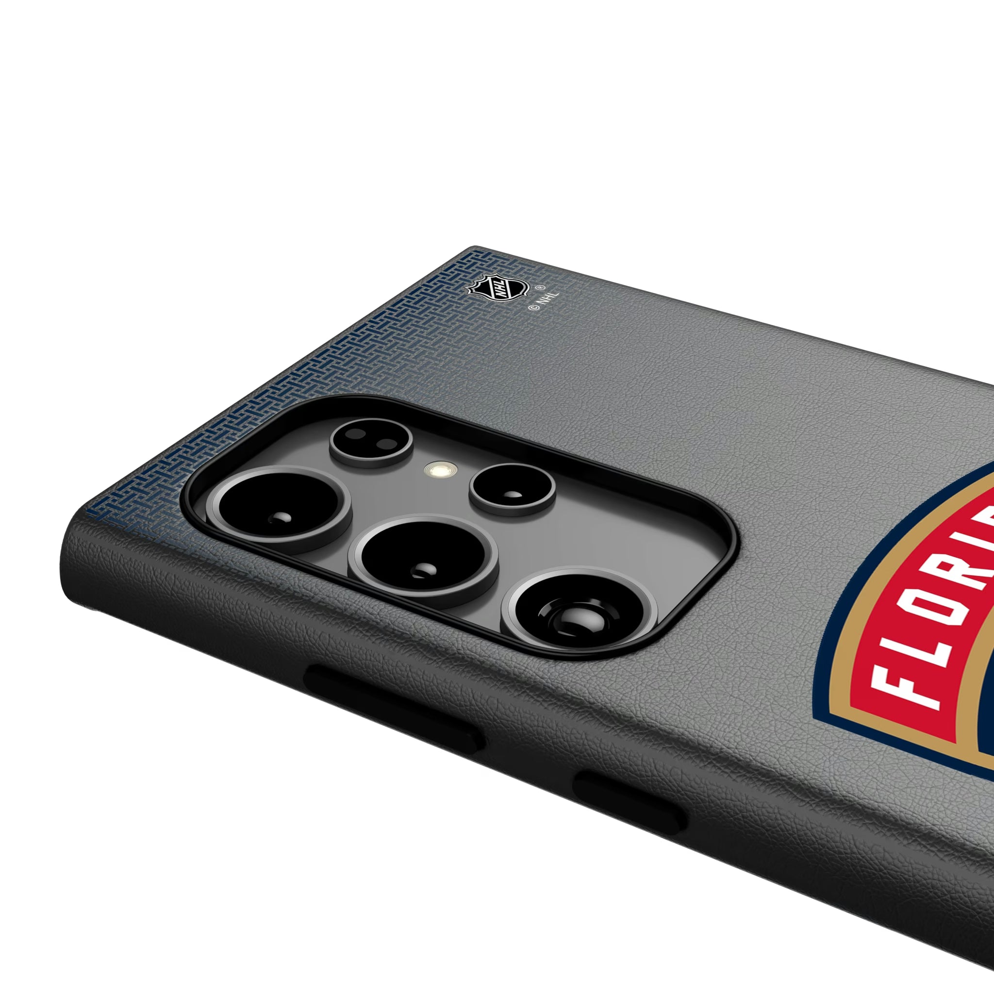 Florida Panthers Linen Galaxy MagSafe Compatible Phone Case for Samsung Galaxy - Detail