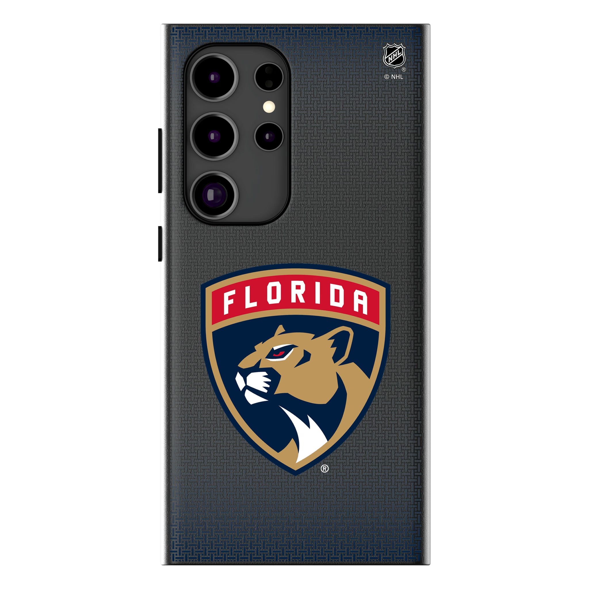 Florida Panthers Linen Galaxy MagSafe Compatible Phone Case for Samsung Galaxy