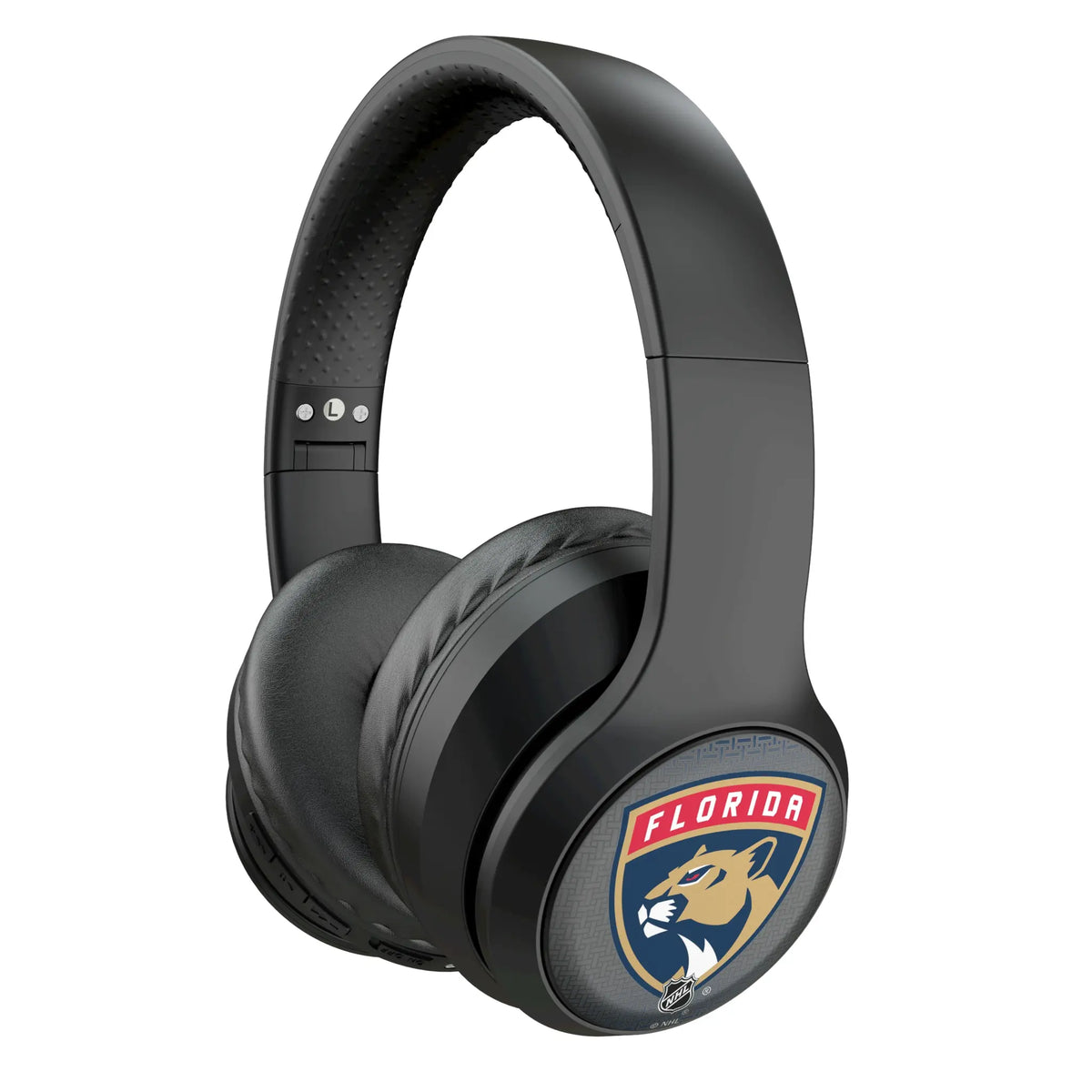 Florida Panthers Linen Wireless Over-Ear Headphones With Case
