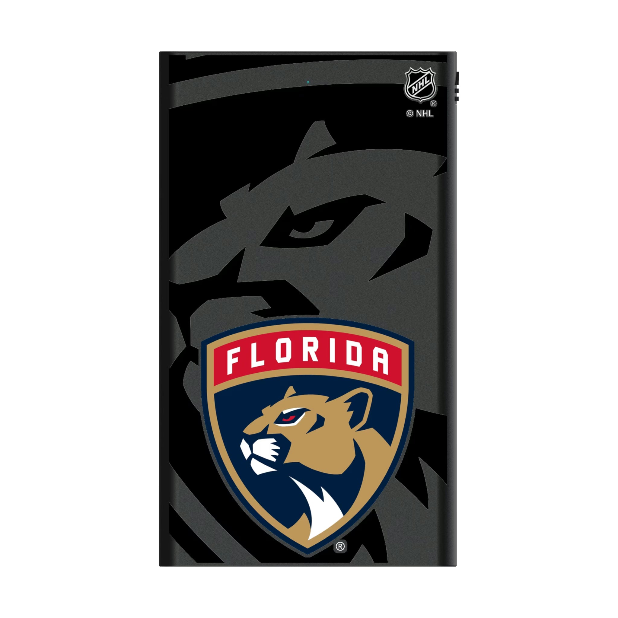 Florida Panthers Monocolor Tilt 5000mAh Flat Powerbank