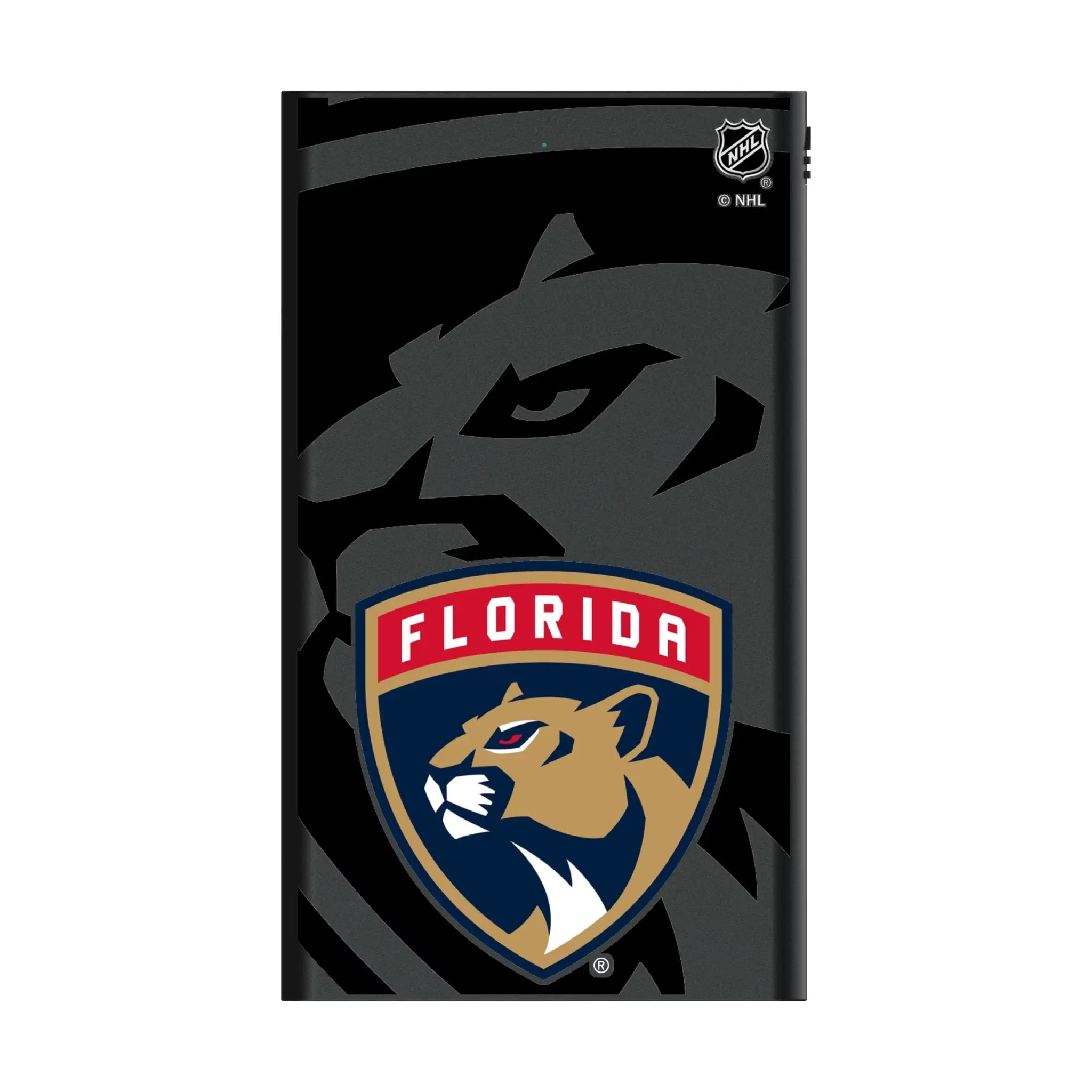 Florida Panthers Monocolor Tilt 5000mAh Flat Power Bank