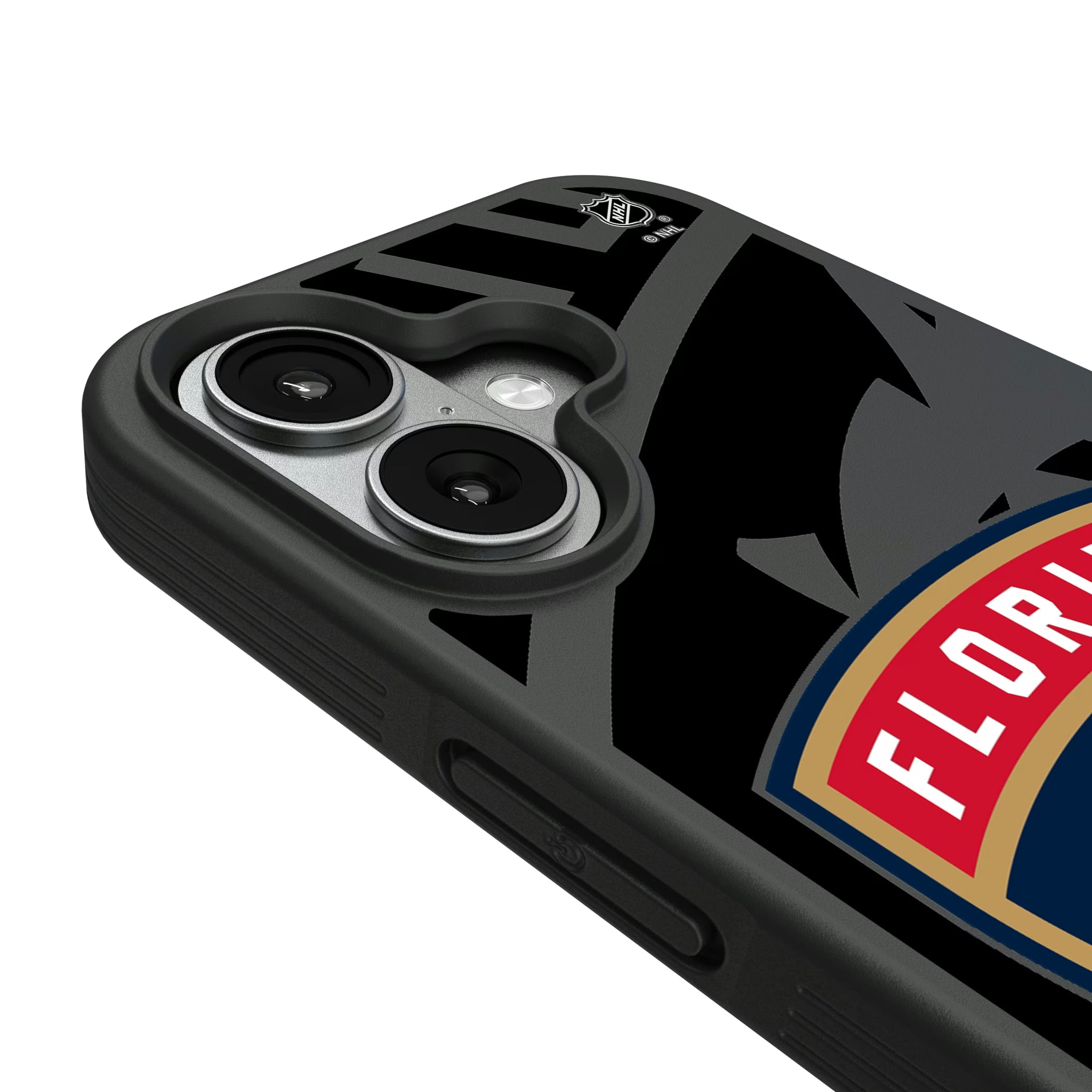 Florida Panthers Monocolor Tilt iPhone Bump Phone Case for Apple iPhone - Detail#Device_iPhone 17